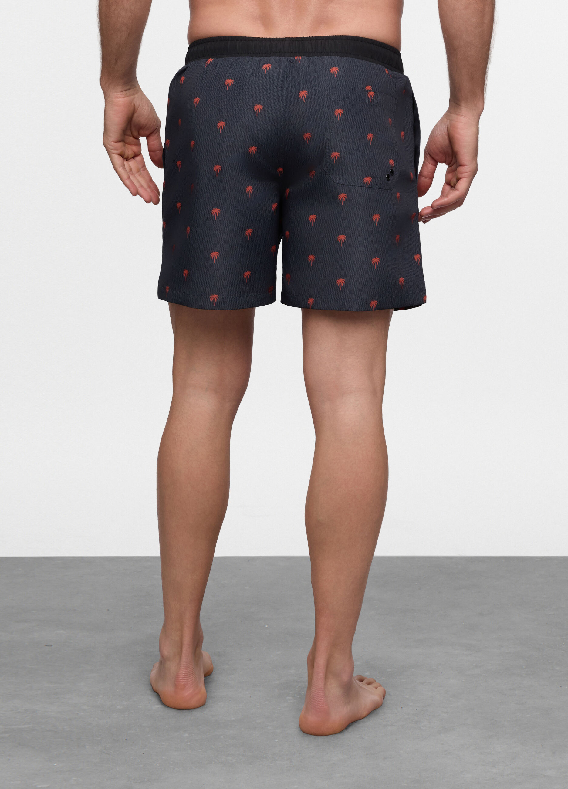 Boxer mare con stampa uomo_1