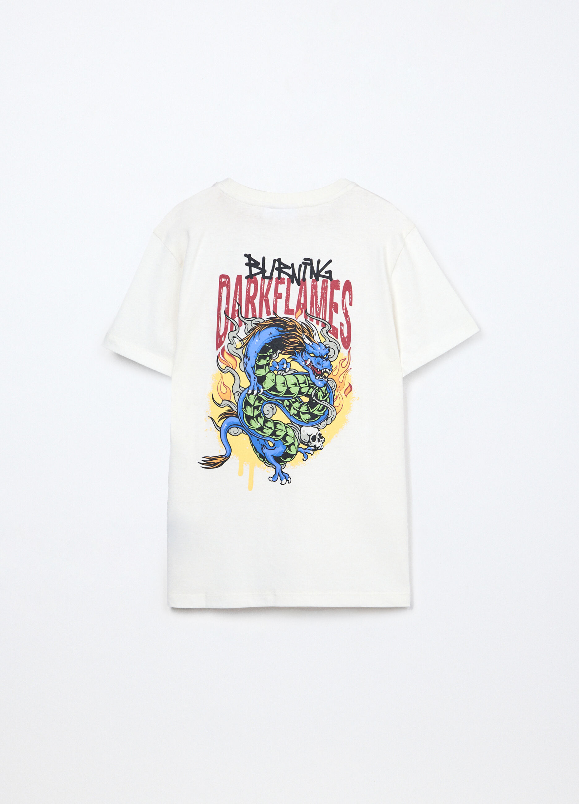 T-shirt in jersey di puro cotone ragazzo_1