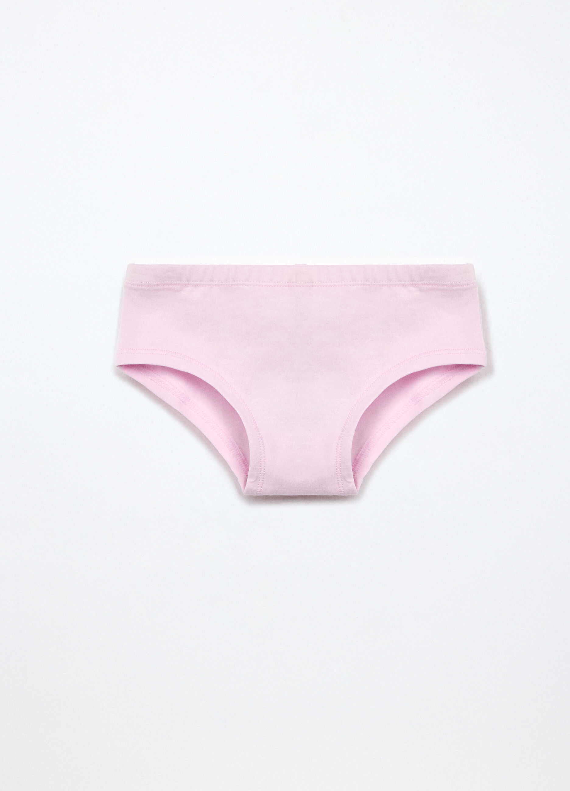 Slip in jersey di cotone stretch bambina_0
