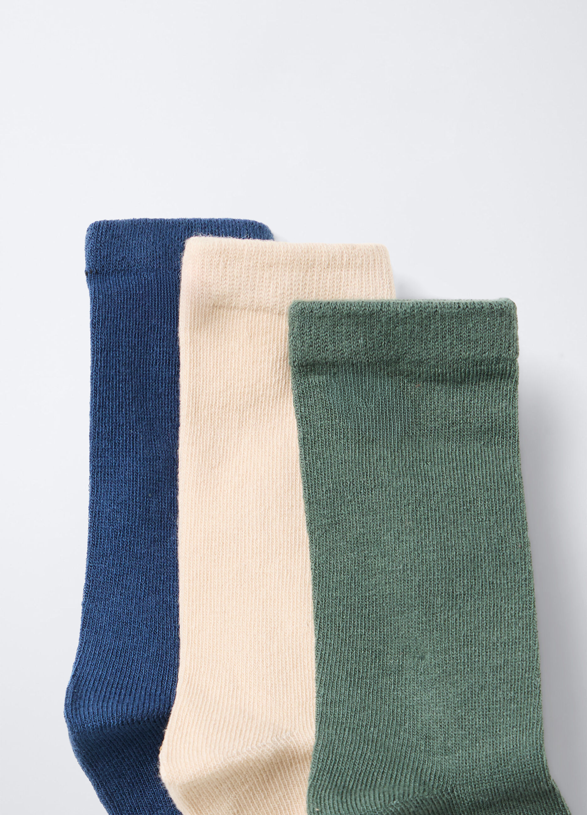 Pack 3 calze lunge misto cotone stretch_2