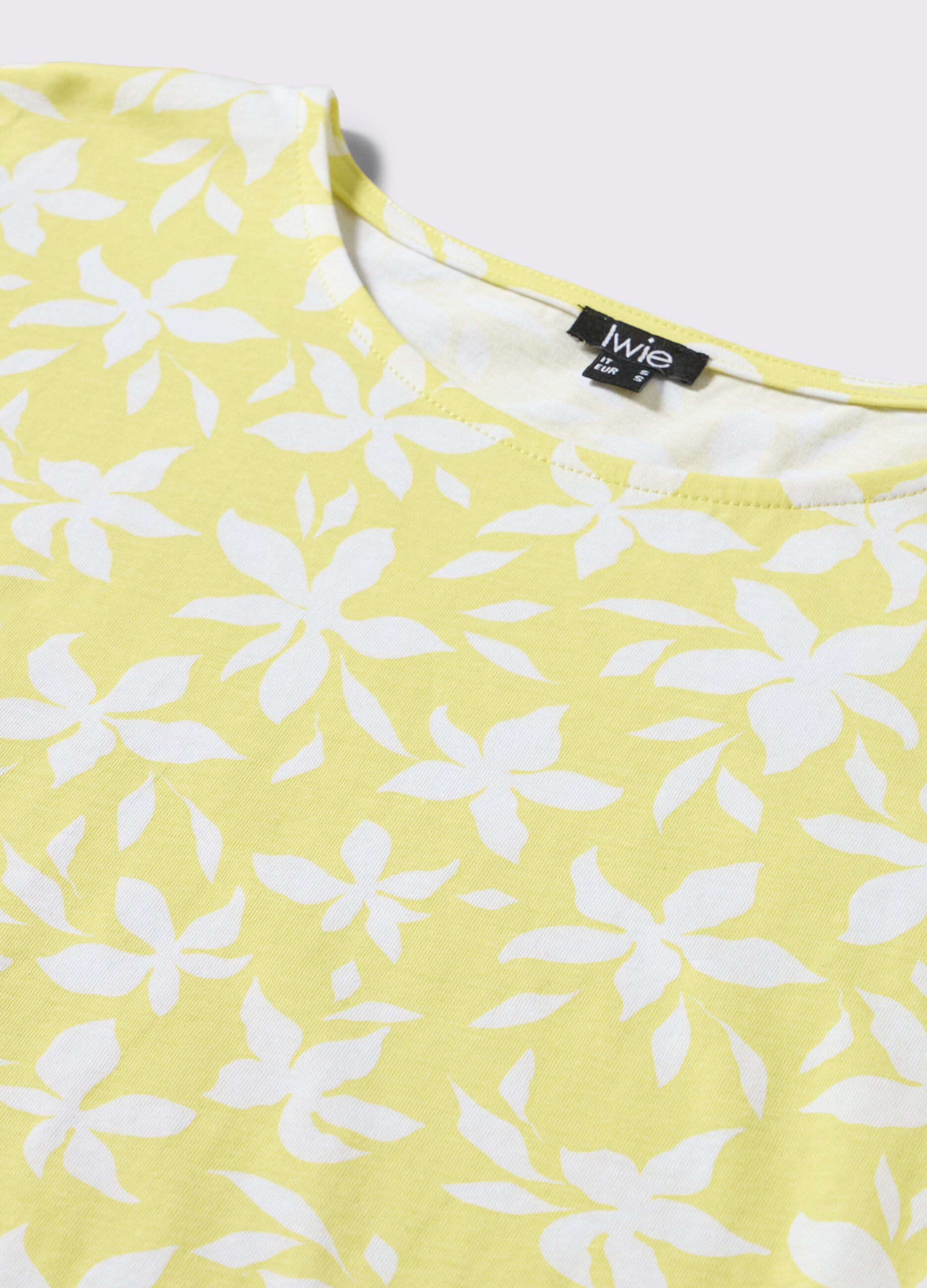 T-shirt in puro cotone donna