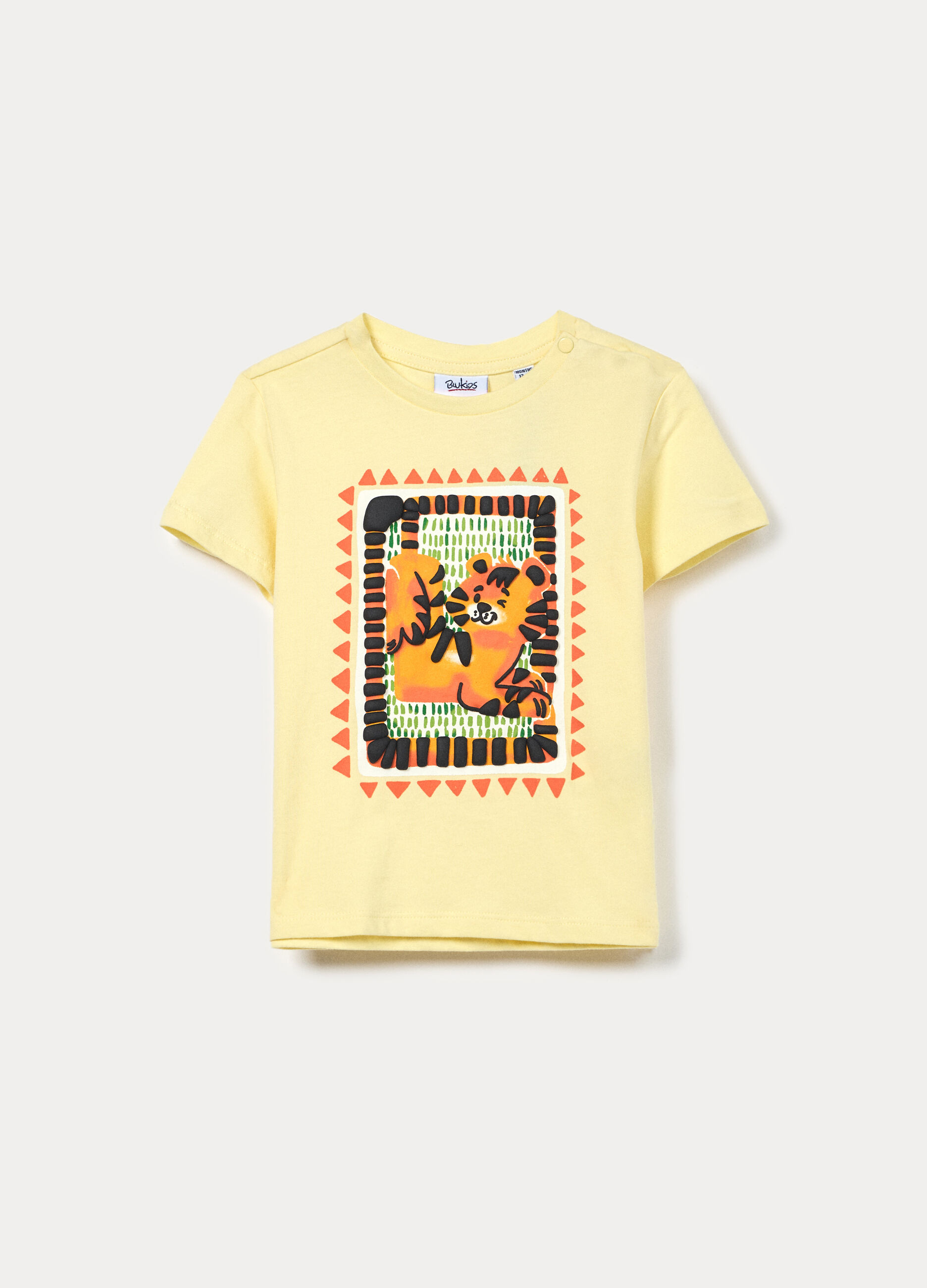 T-shirt in jersey di puro cotone bimbo_0