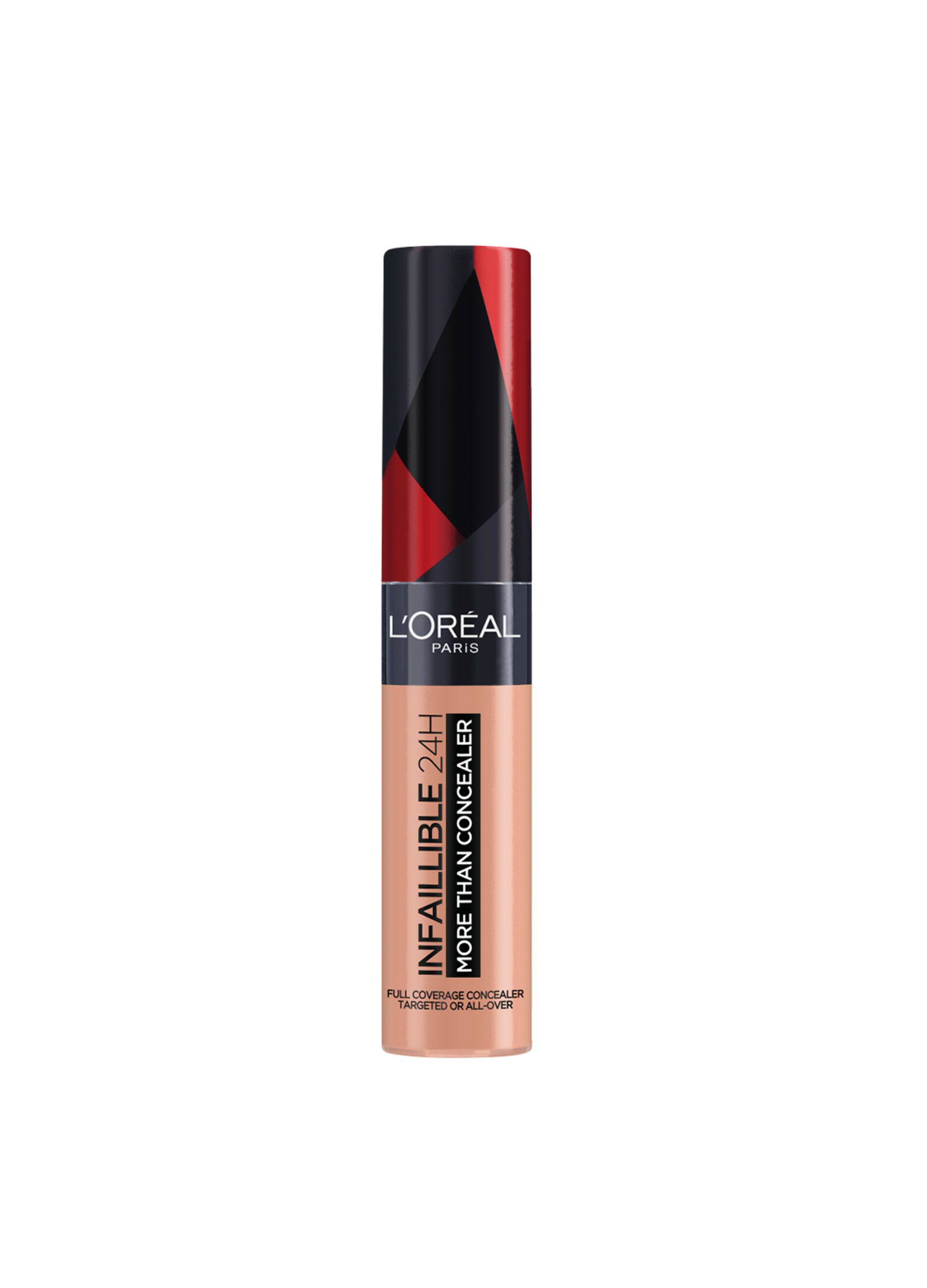 L'Oréal Paris Infaillible 24h More Than Concealer, Correttore liquido a lunga tenuta, 331 Cafe Au Lait.