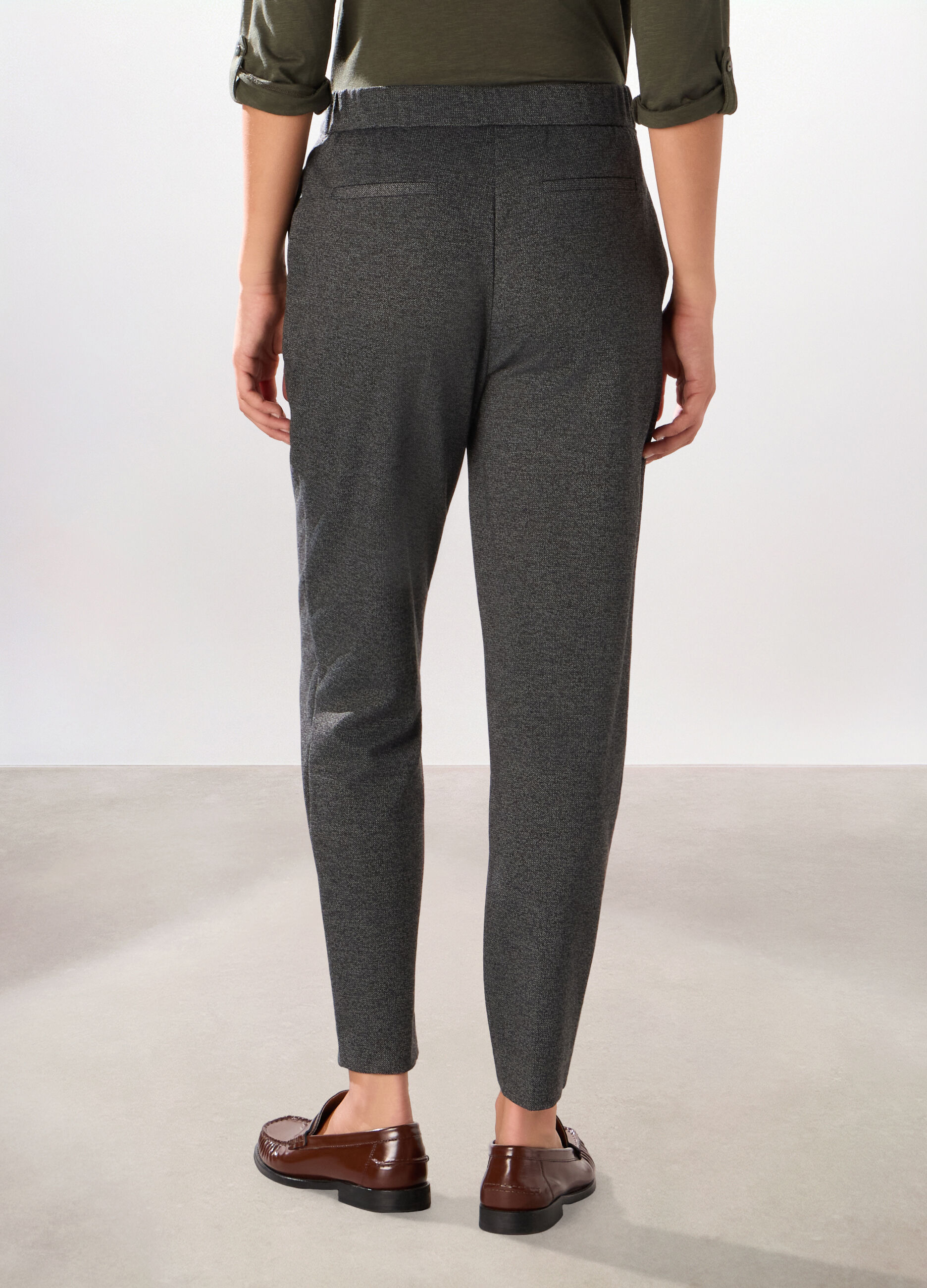 Pantaloni misto viscosa donna_1