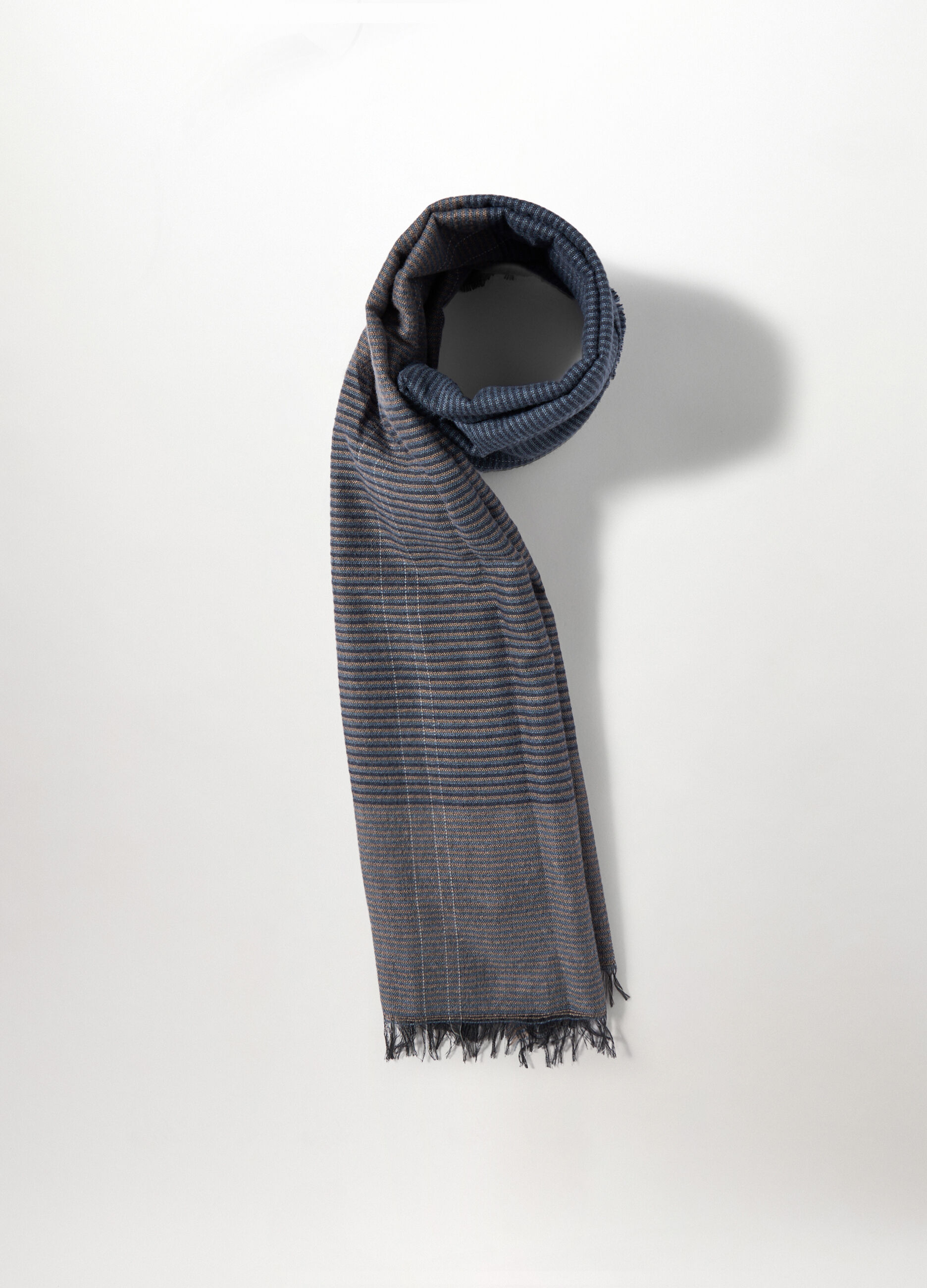 Sciarpa in misto lana uomo_1