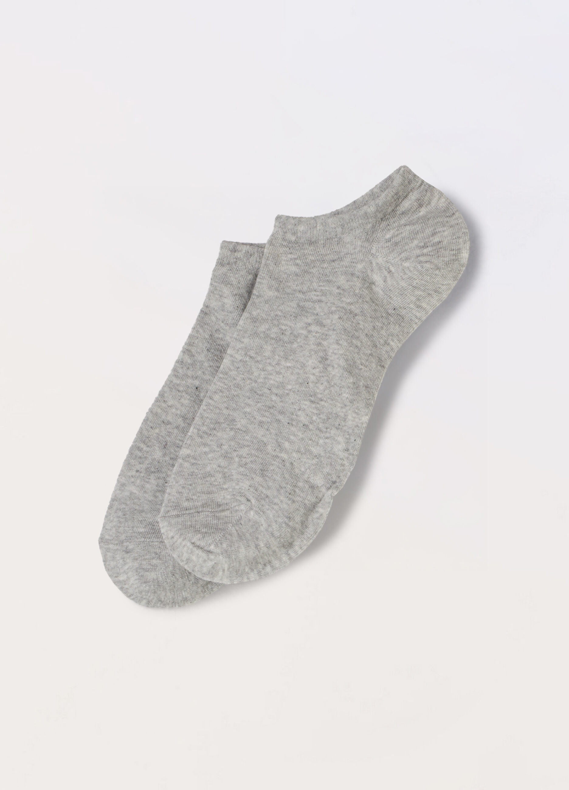 3 pack calzini sneaker in cotone stretch tinta unita_0