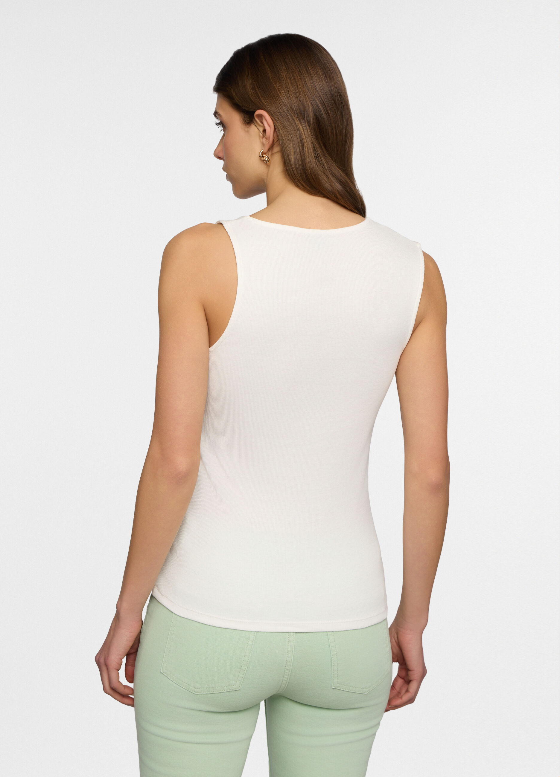 Canotta in costina donna_1