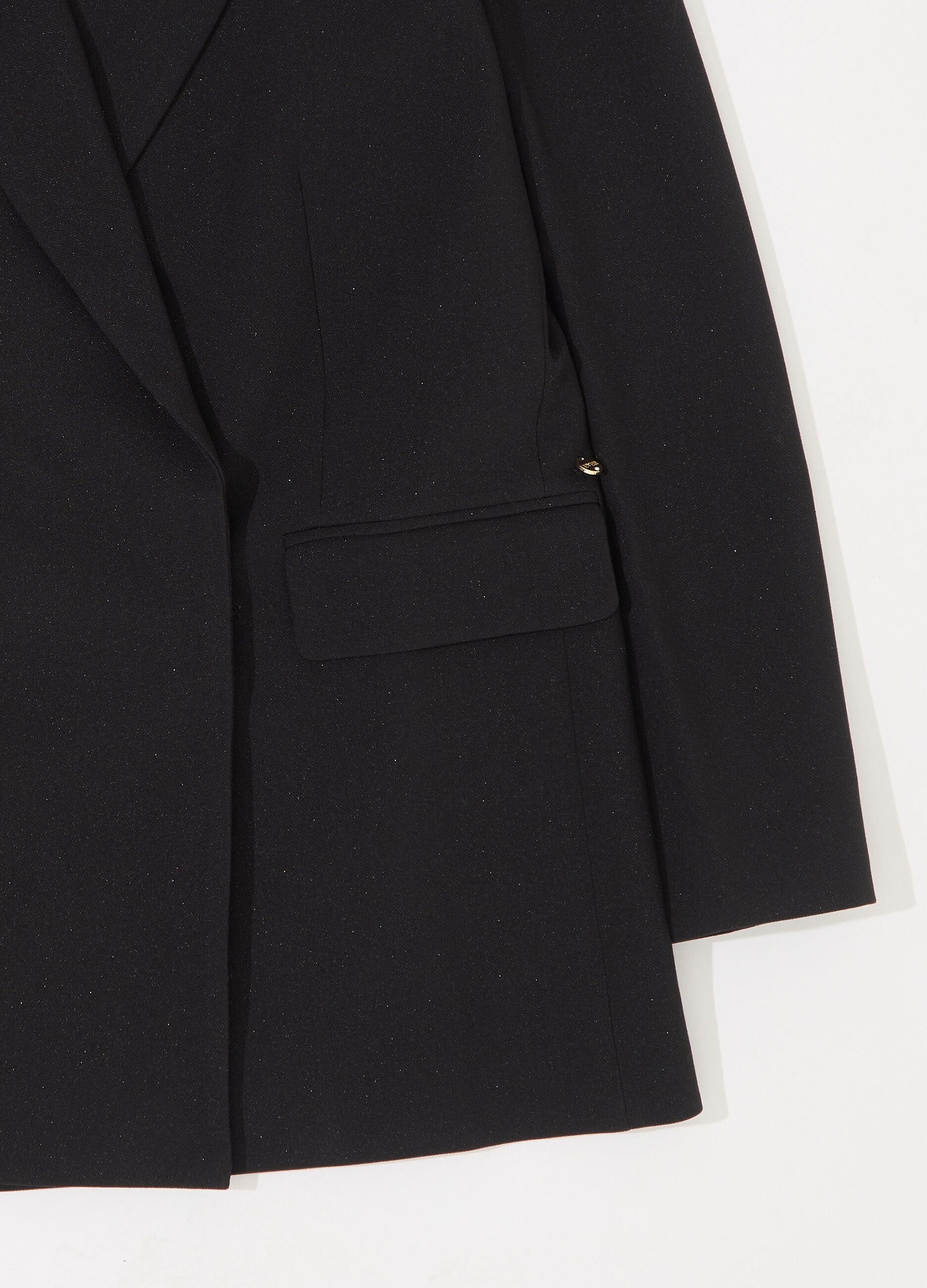Blazer doppiopetto in twill e filo lurex  donna_6