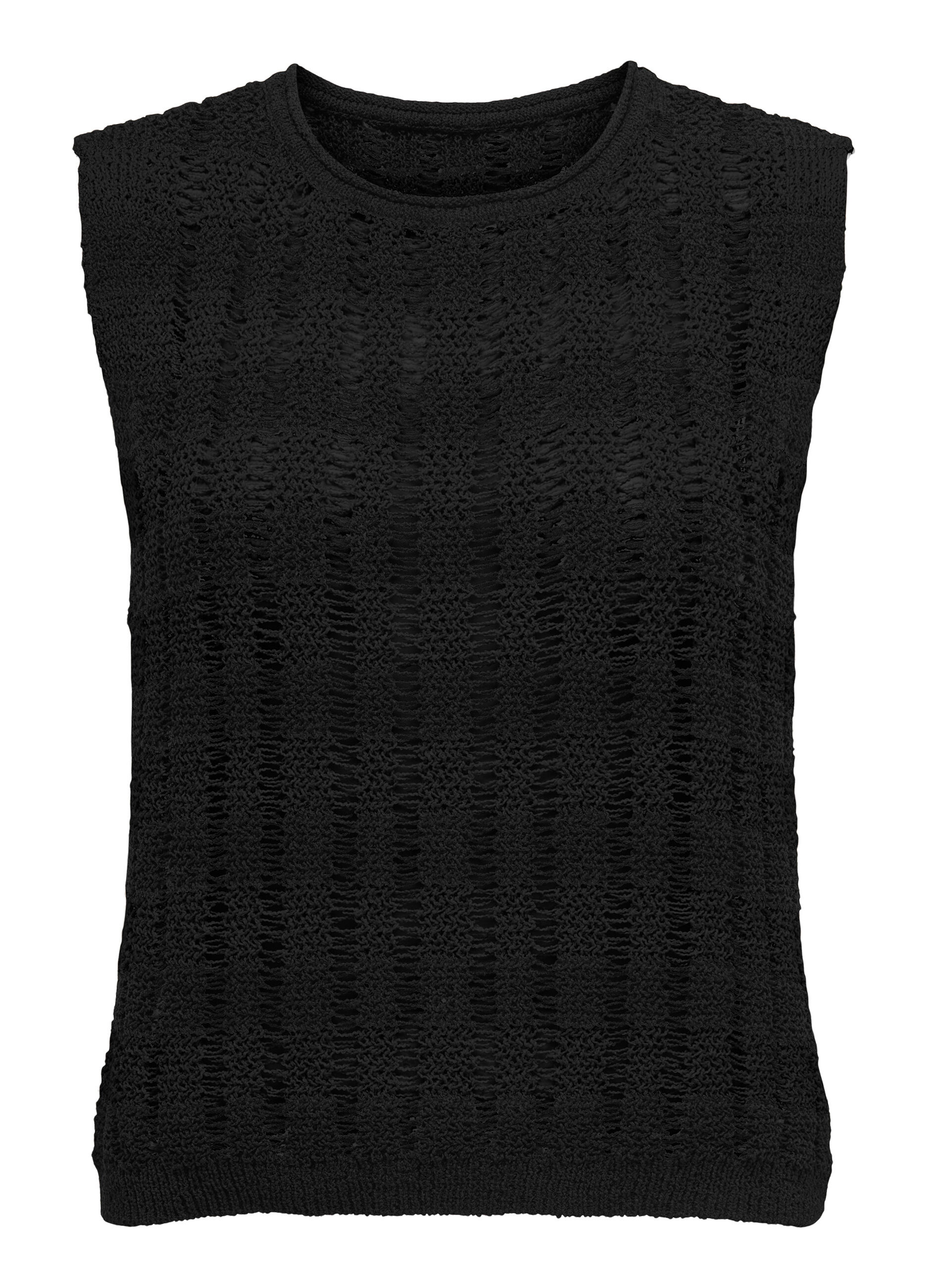 Tricot smanicato donna_0