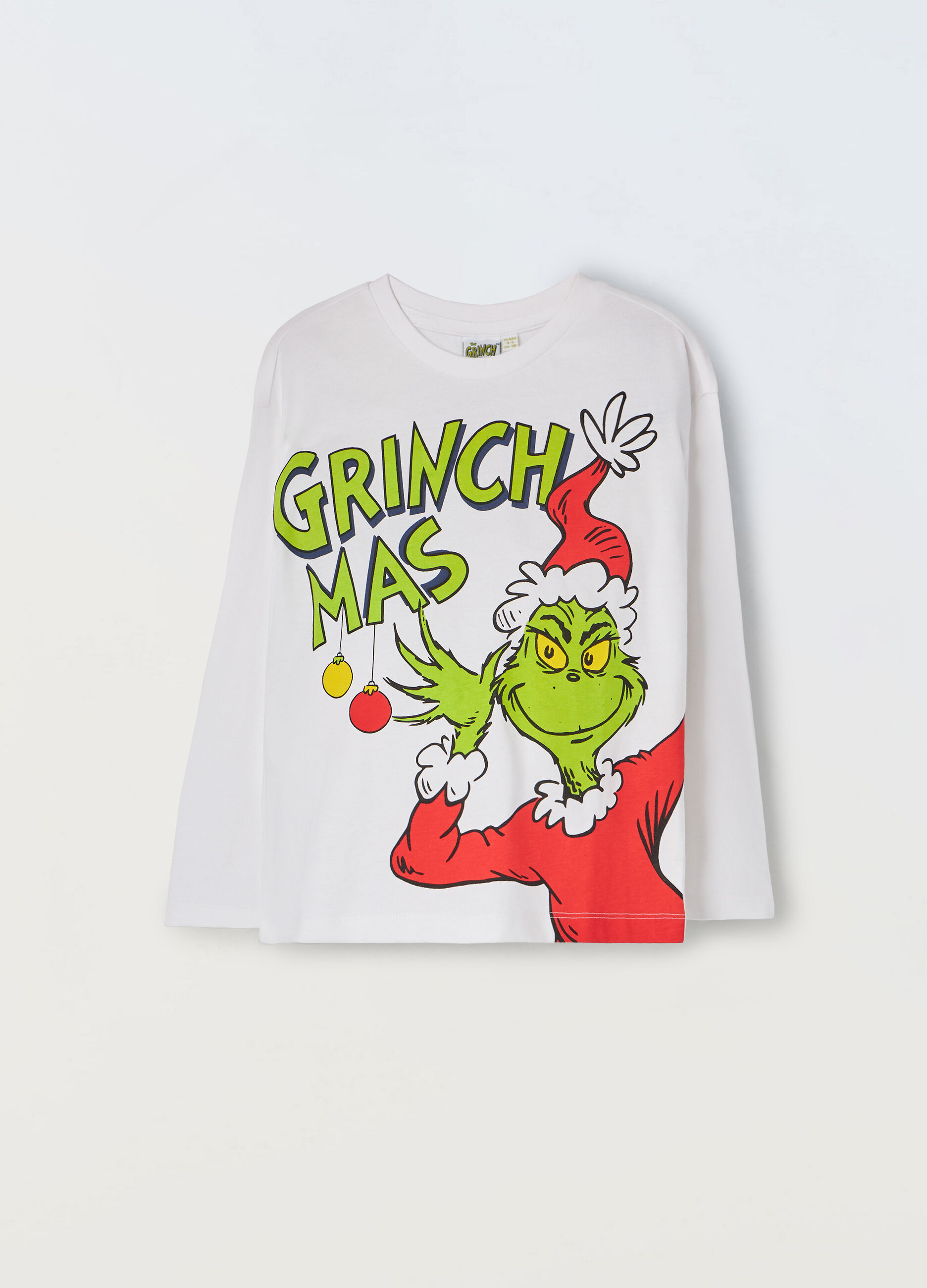 T-shirt The Grinch in jersey di puro cotone bambino_0