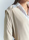 T-shirt incrociata stretch donna_4