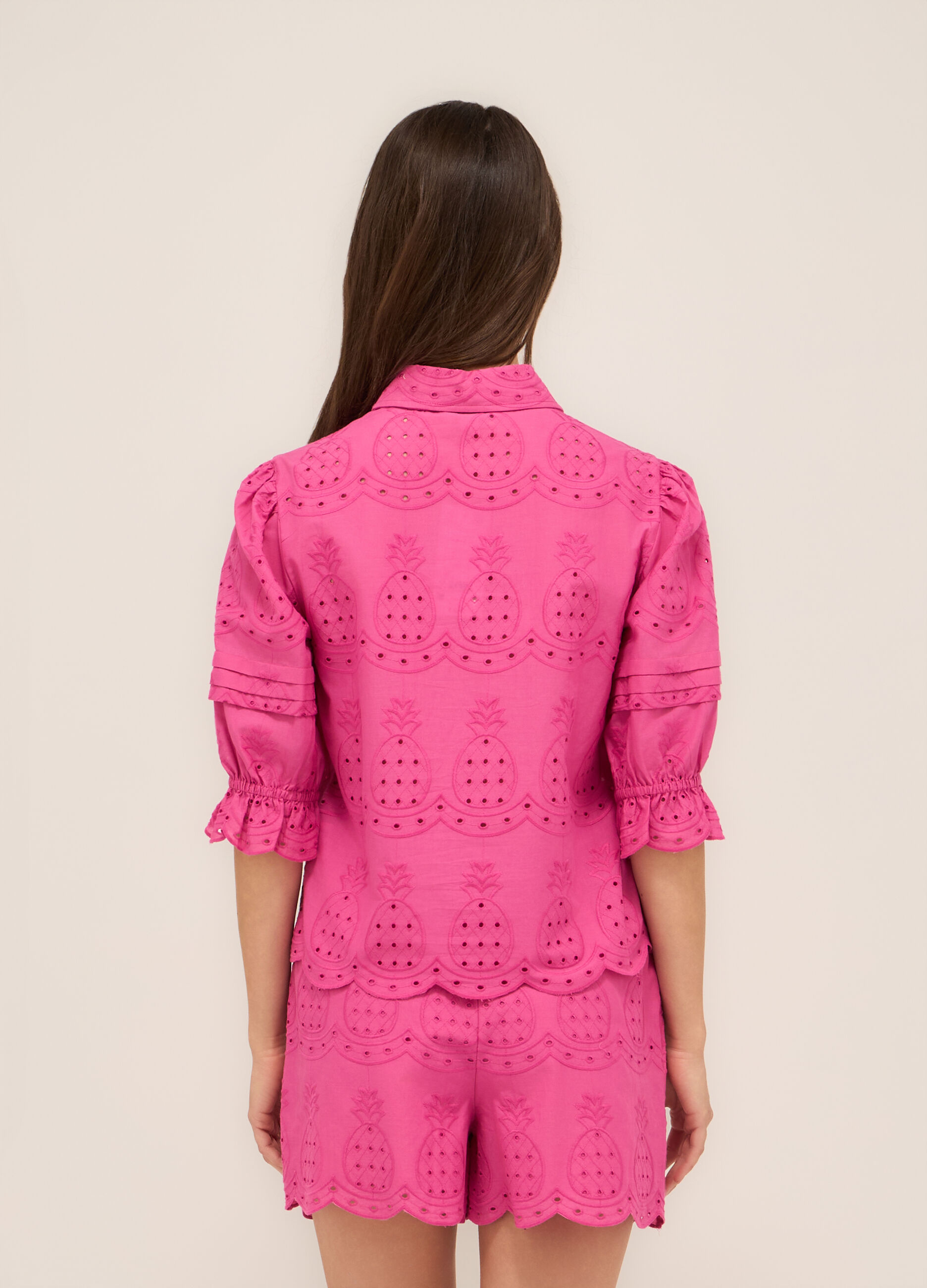 Camicia in puro cotone sangallo donna_1