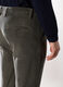 Pantalone chino in velluto di cotone stretch uomo_2