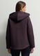 Giacca con cappuccio in viscosa stretch donna_1