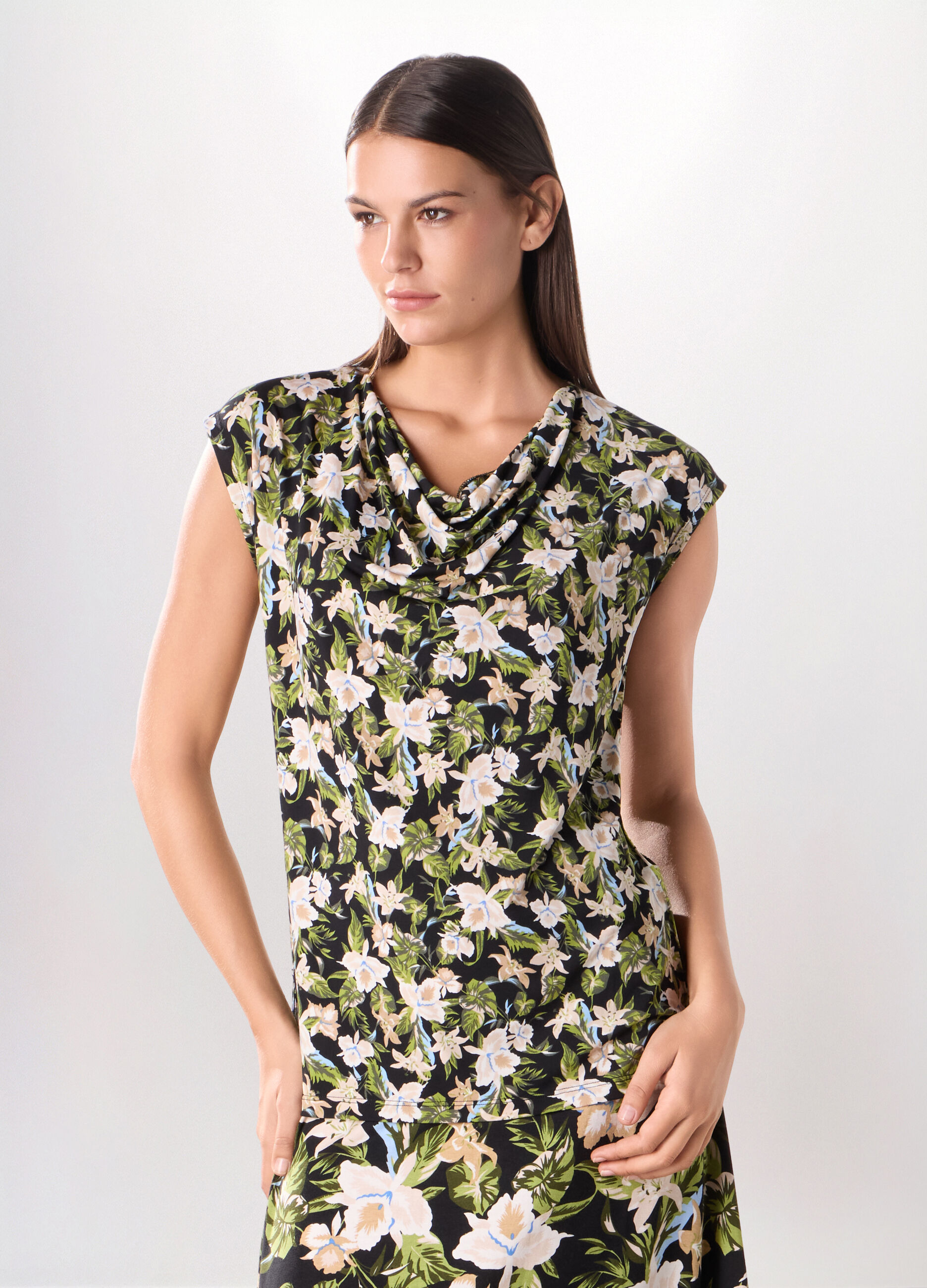 T-shirt con stampa donna_0