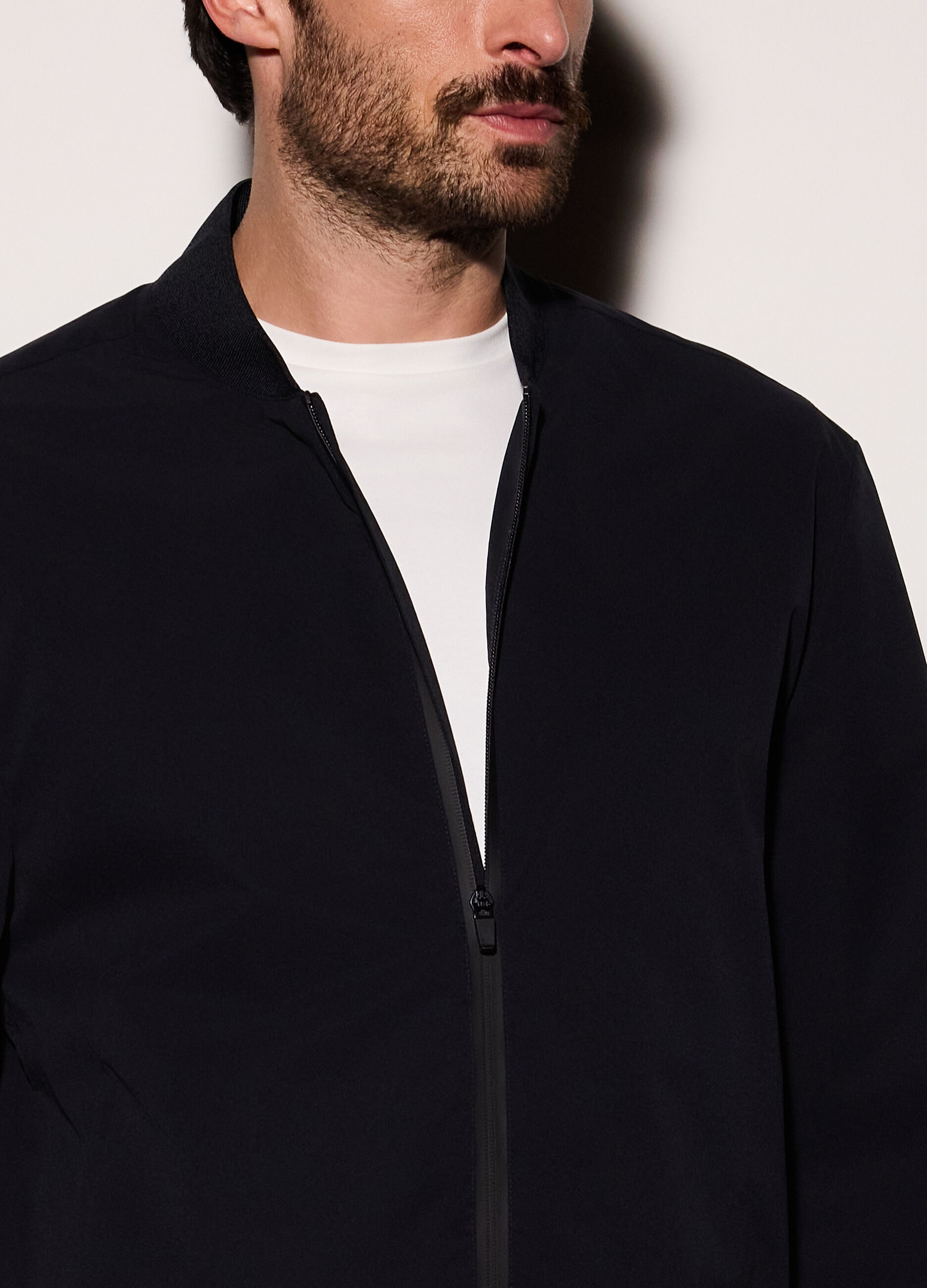 Bomber in tessuto tecnico uomo_2