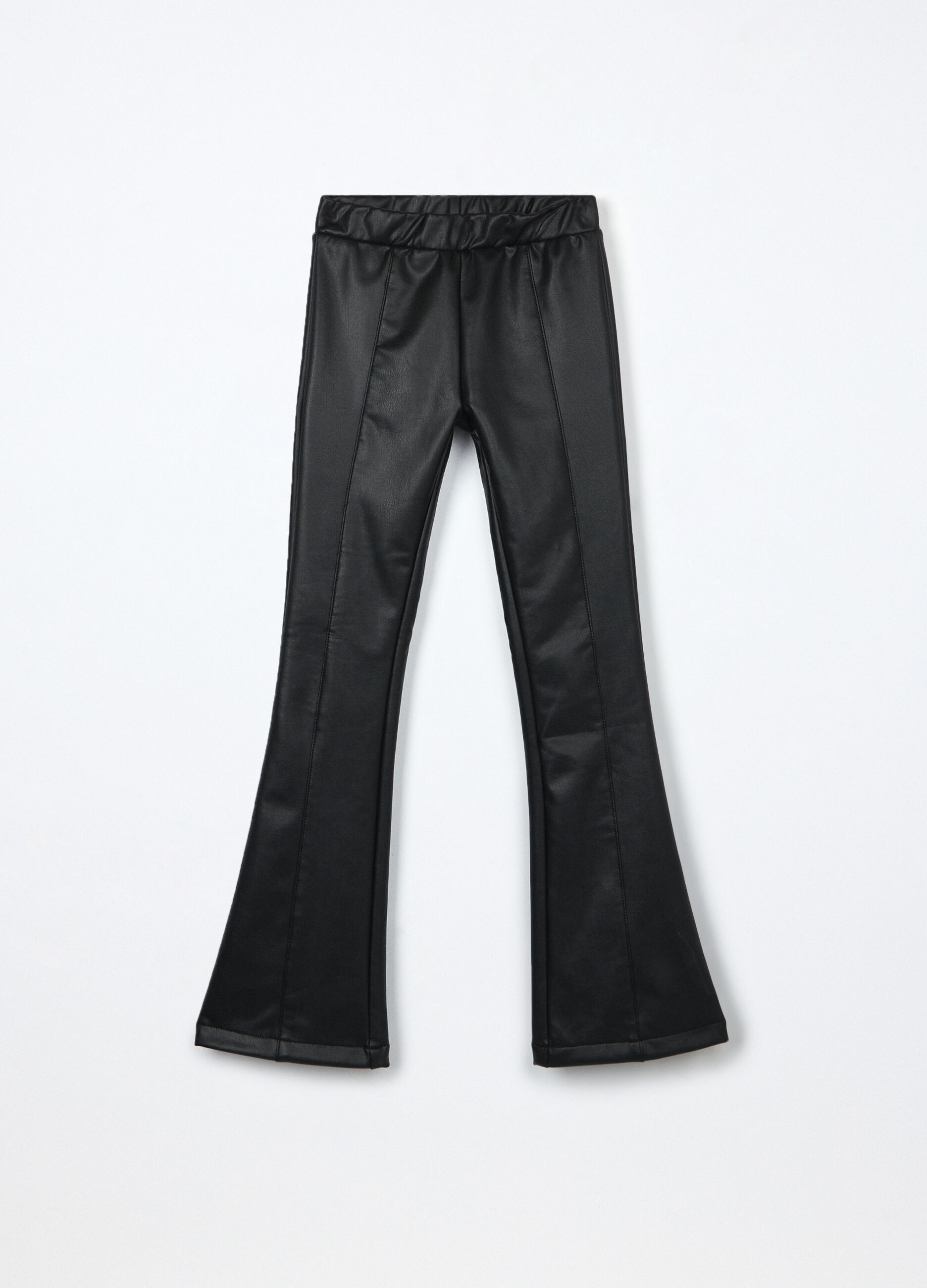 Pantaloni in eco pelle ragazza_0