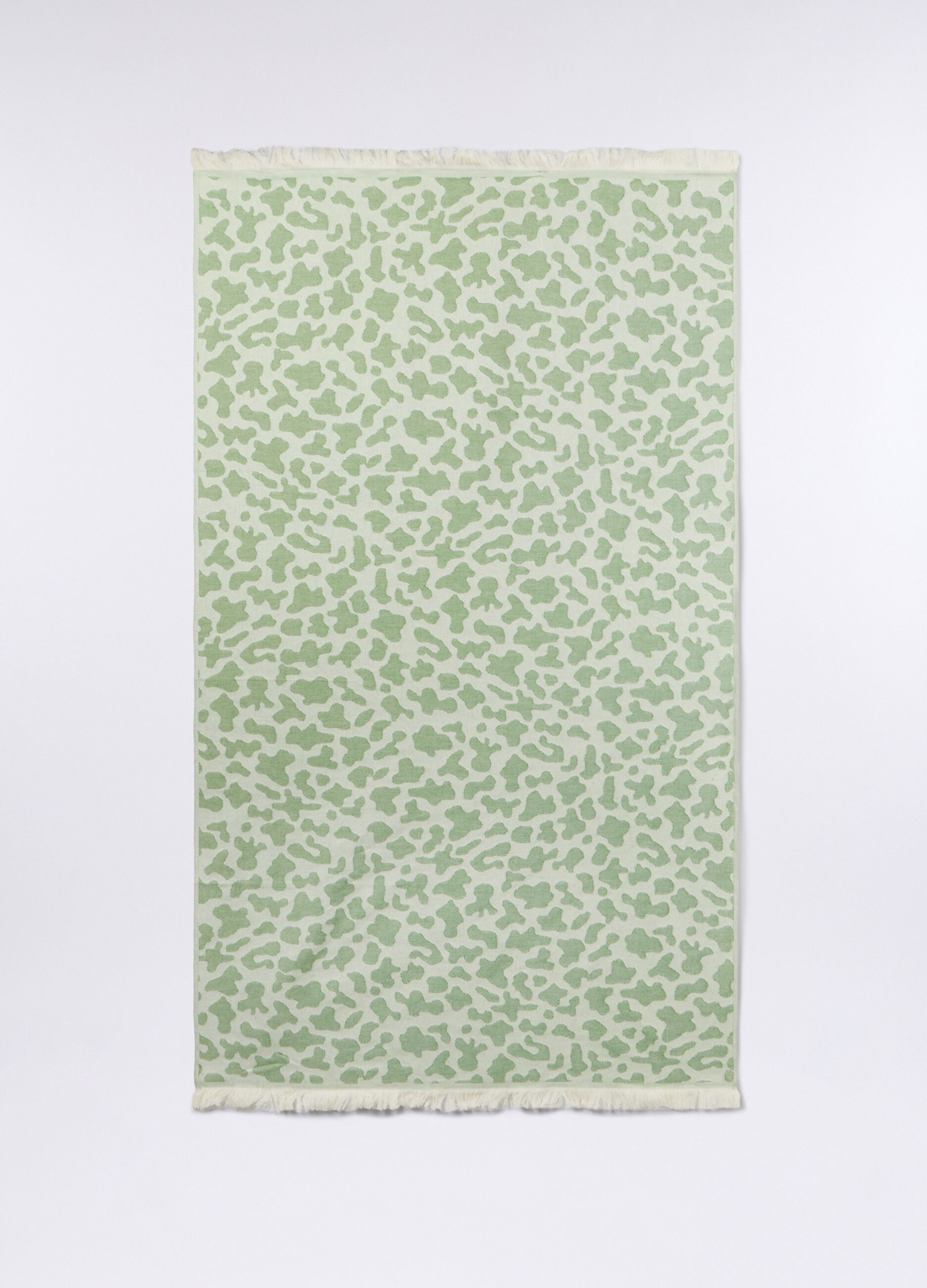 Telo mare in twill di puro cotone donna_0