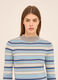 Pullover misto viscosa a righe donna_2