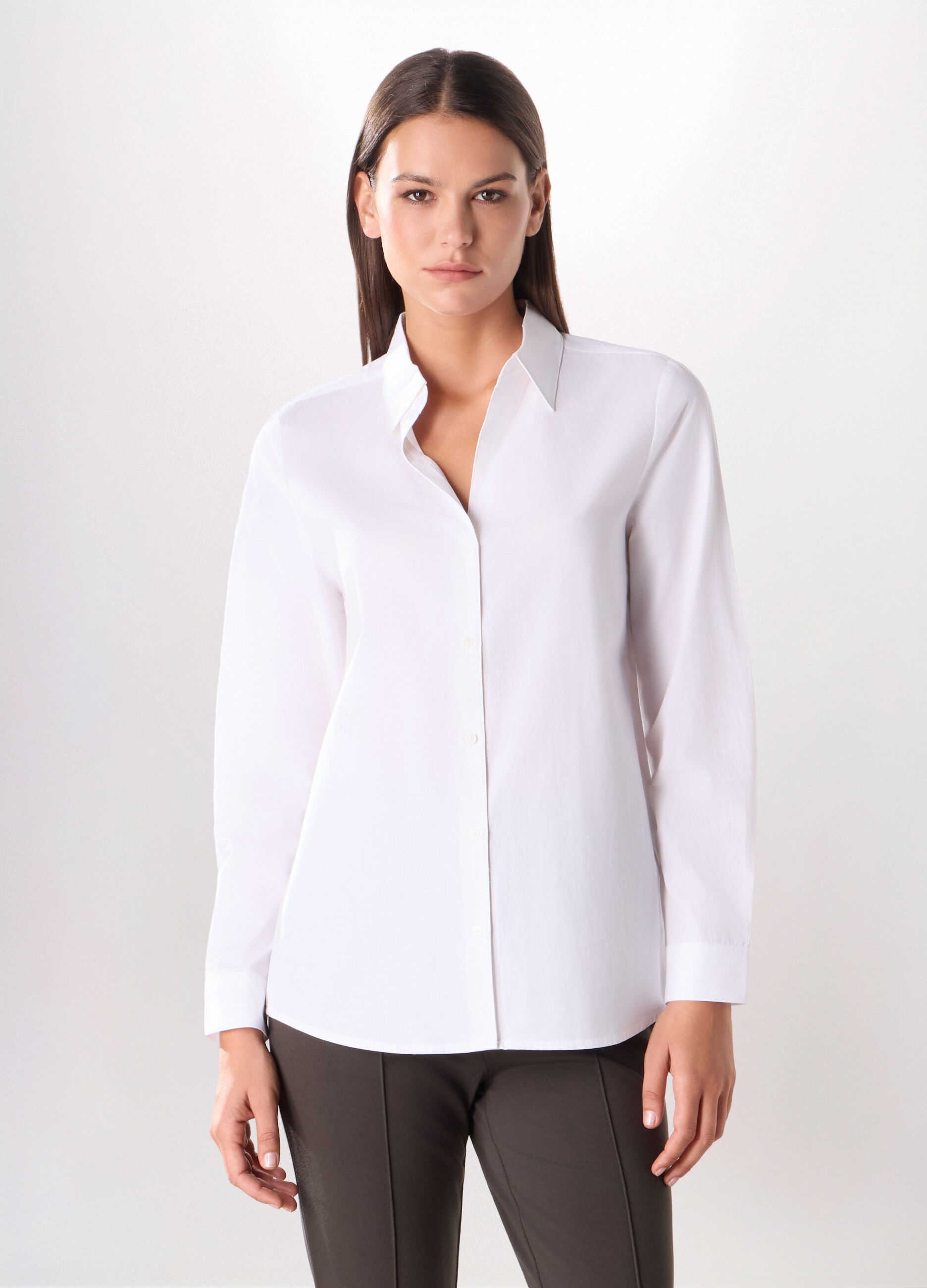 Camicia in puro cotone donna_0