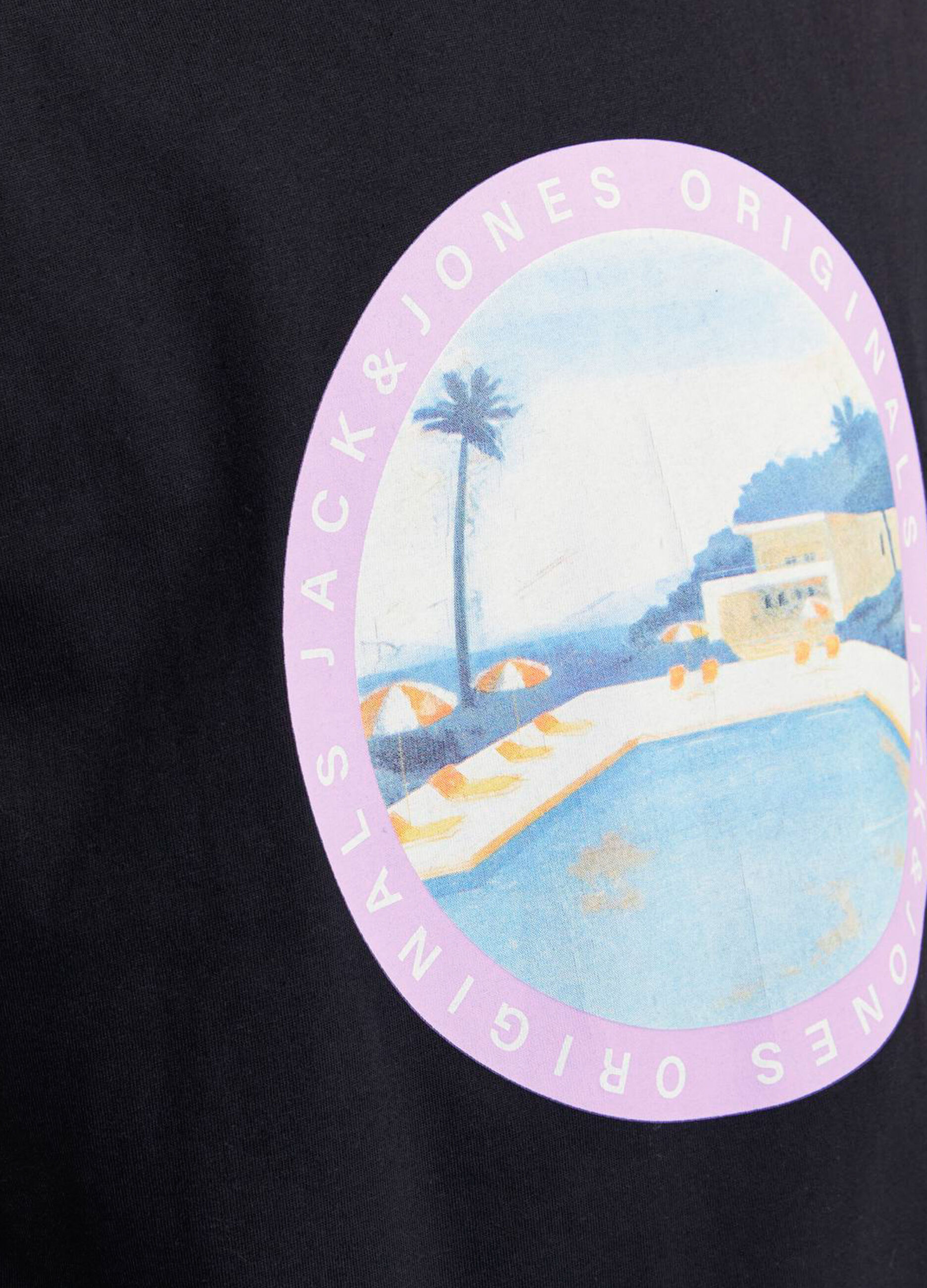 T-shirt girocollo in jersey con stampa uomo_5