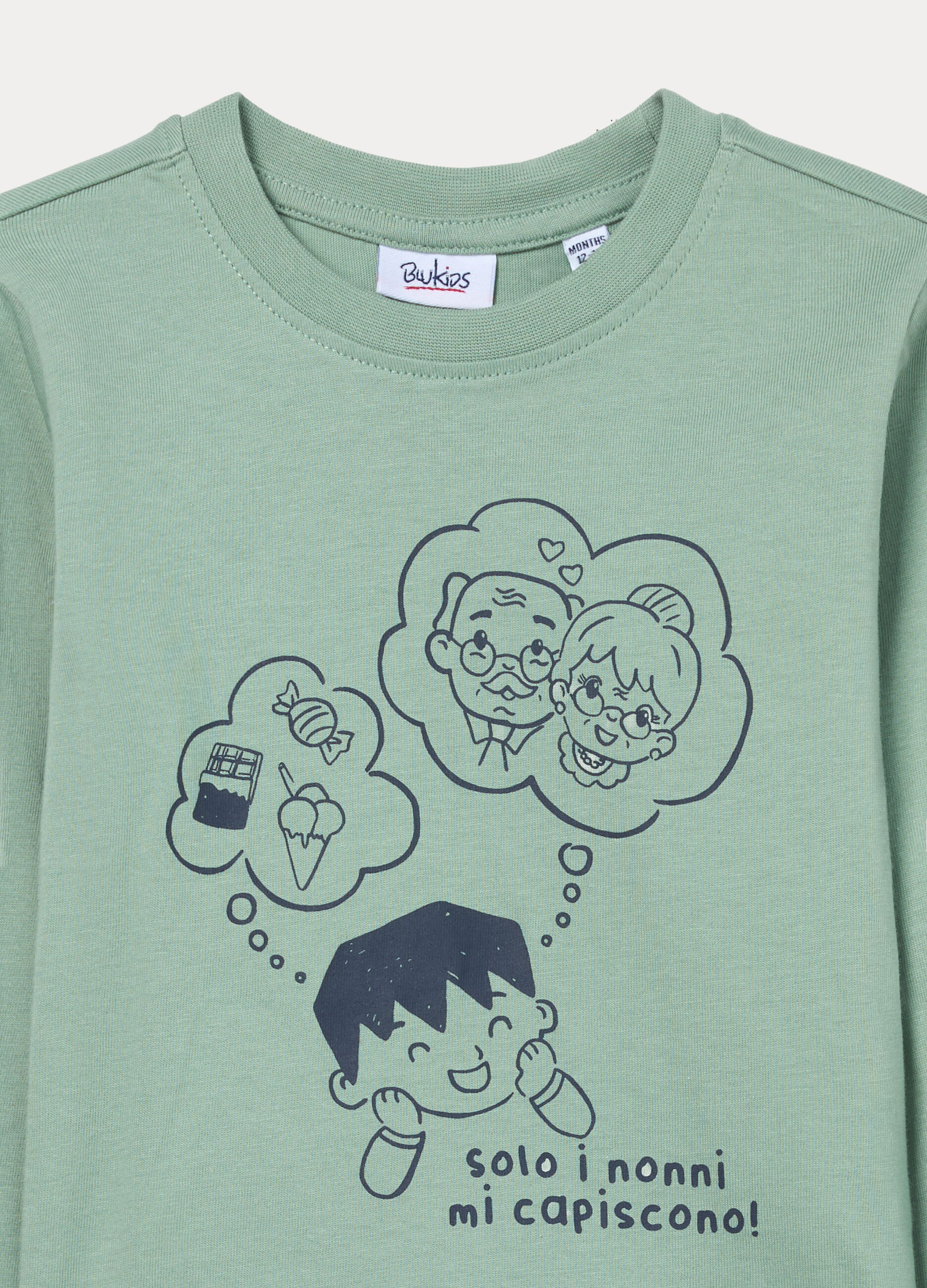 T-shirt in jersey di puro cotone bimbo_2