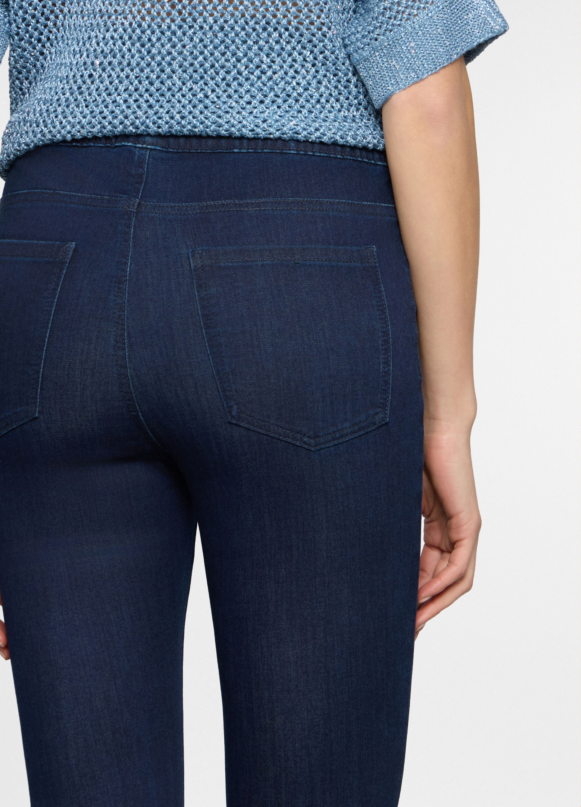 Capri fit Slim in denim stretch donna_2