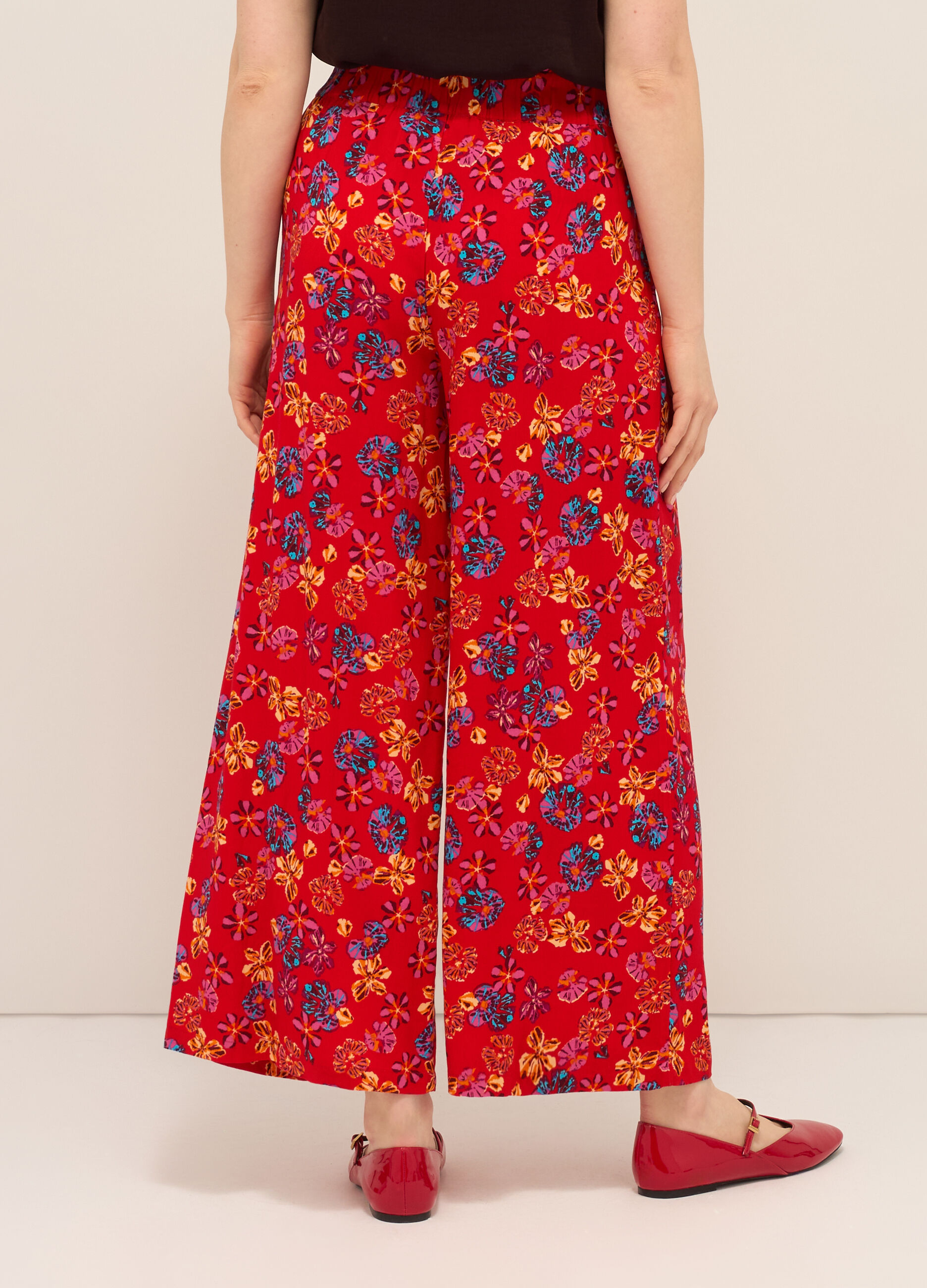 Pantaloni in pura viscosa donna_1