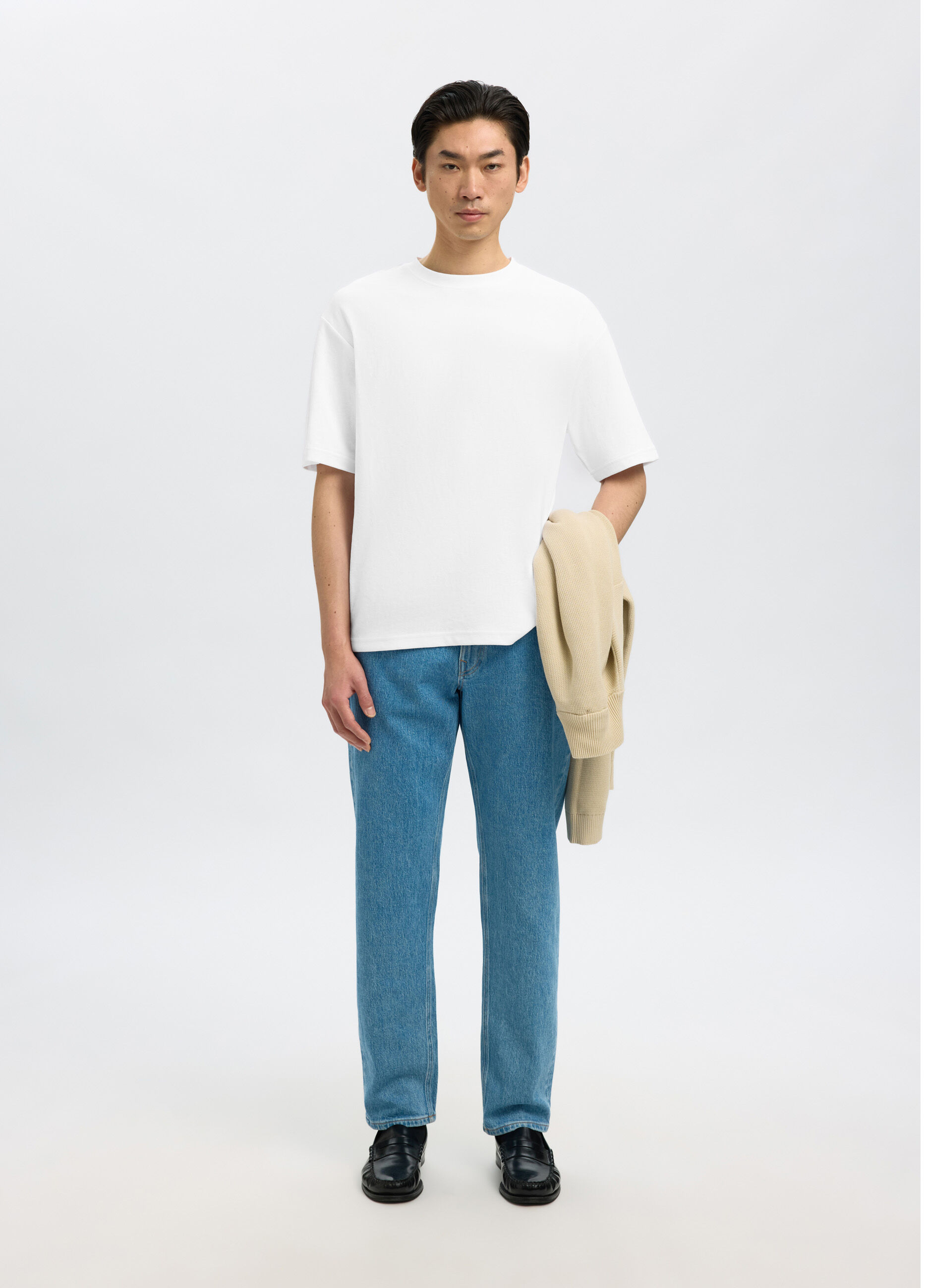 T-shirt girocollo regular fit uomo