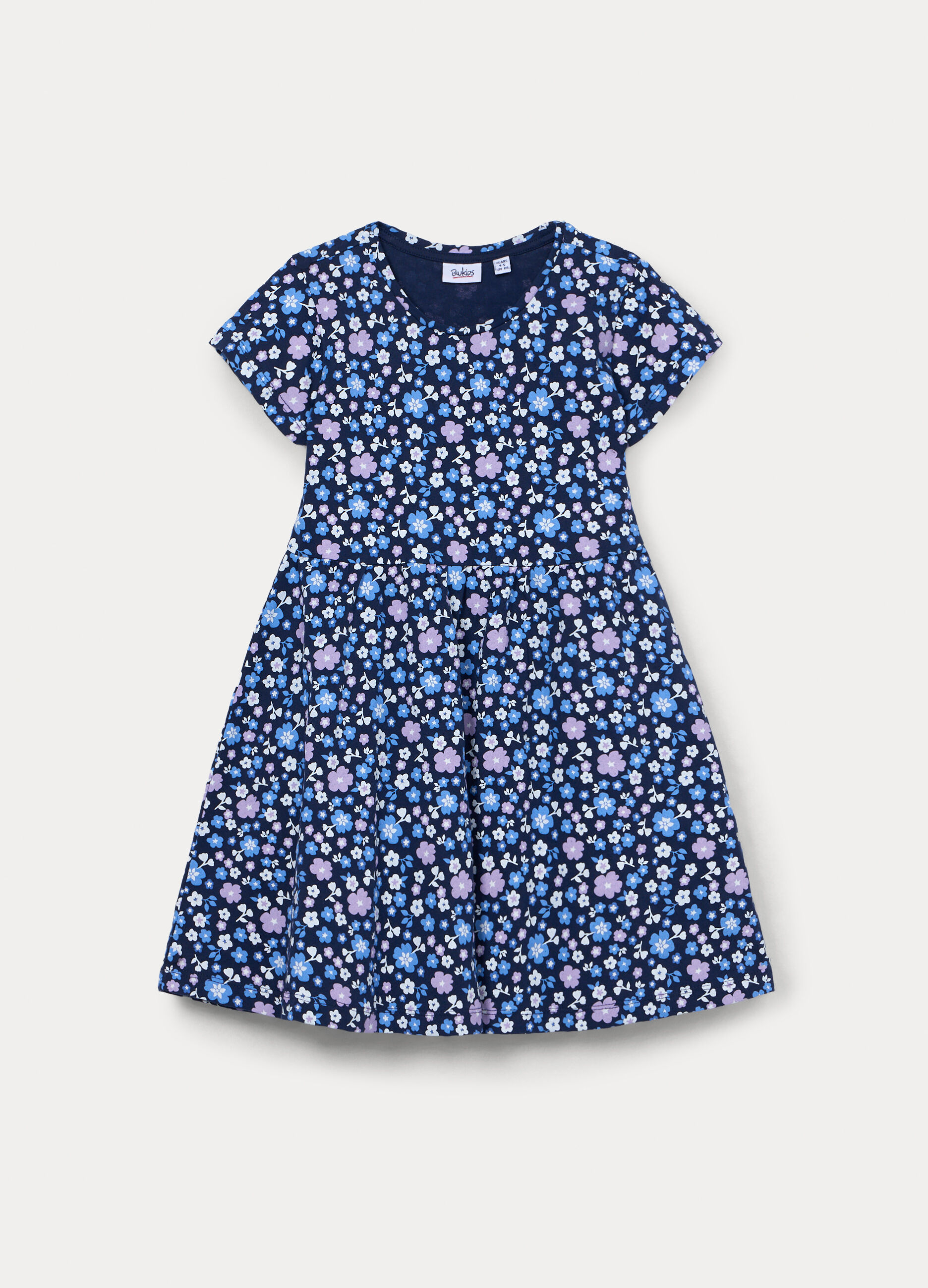 Vestito in jersey di puro cotone bambina_0