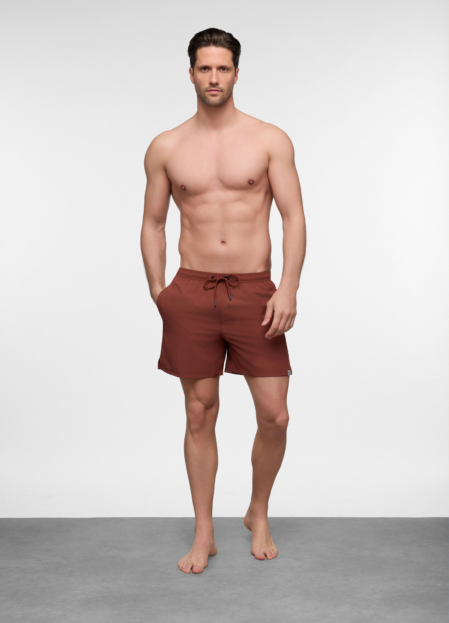 Boxer mare in tessuto stretch uomo_0