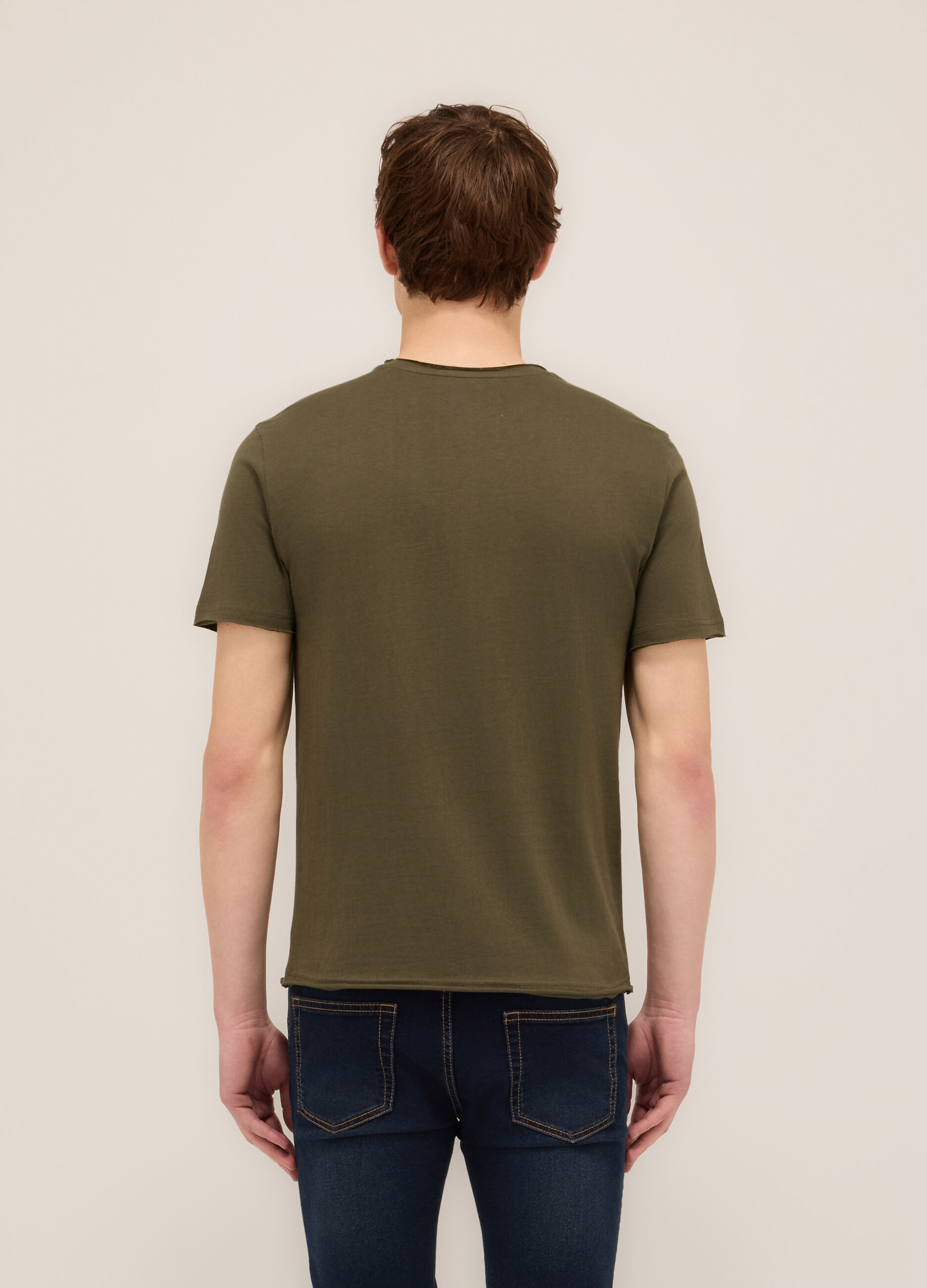 T-shirt girocollo stampa Rock n' Roll uomo