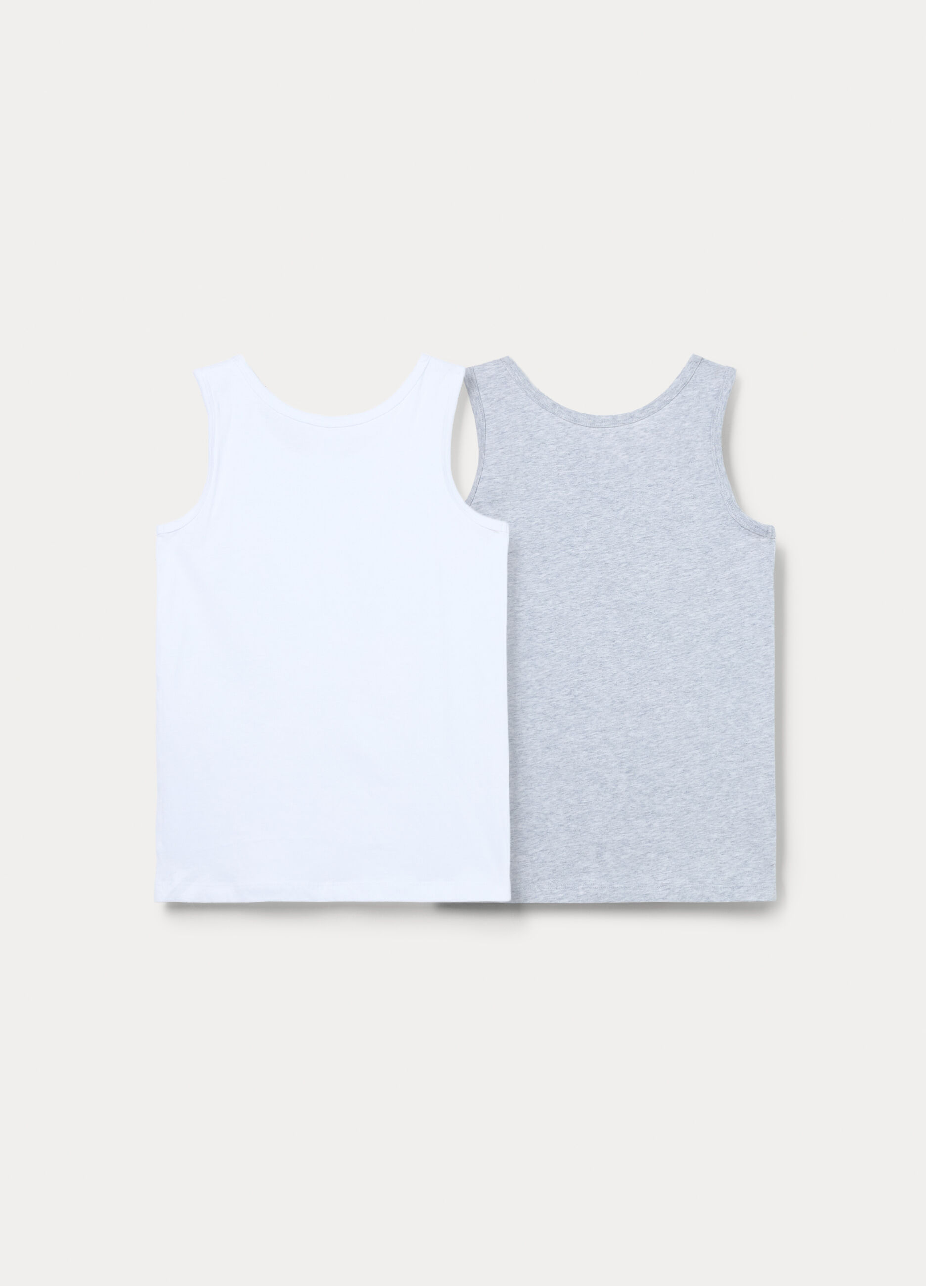 Pack 2 canotte in jersey di puro cotone ragazzo_1
