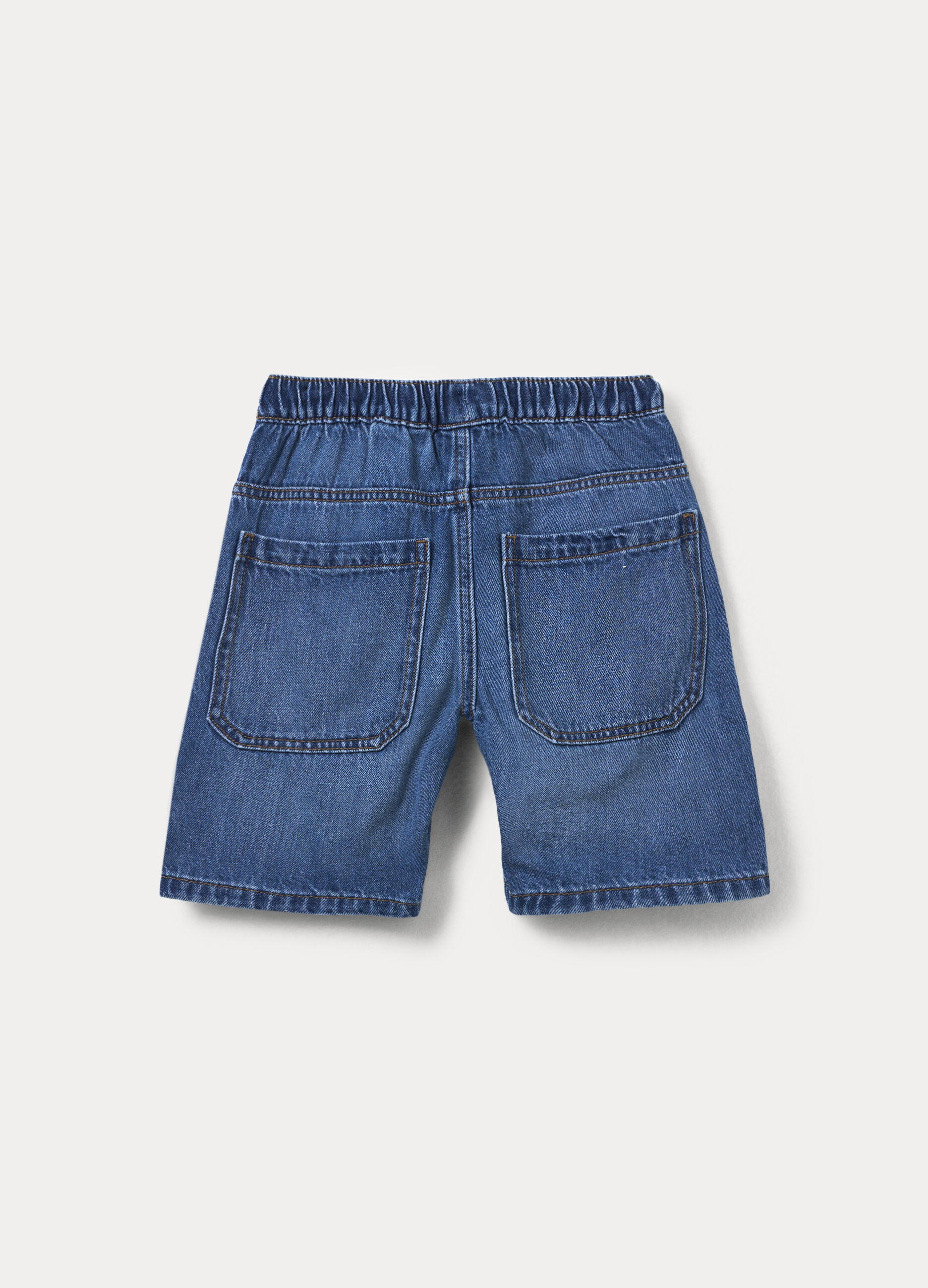 Shorts in denim misto cotone bambino_1