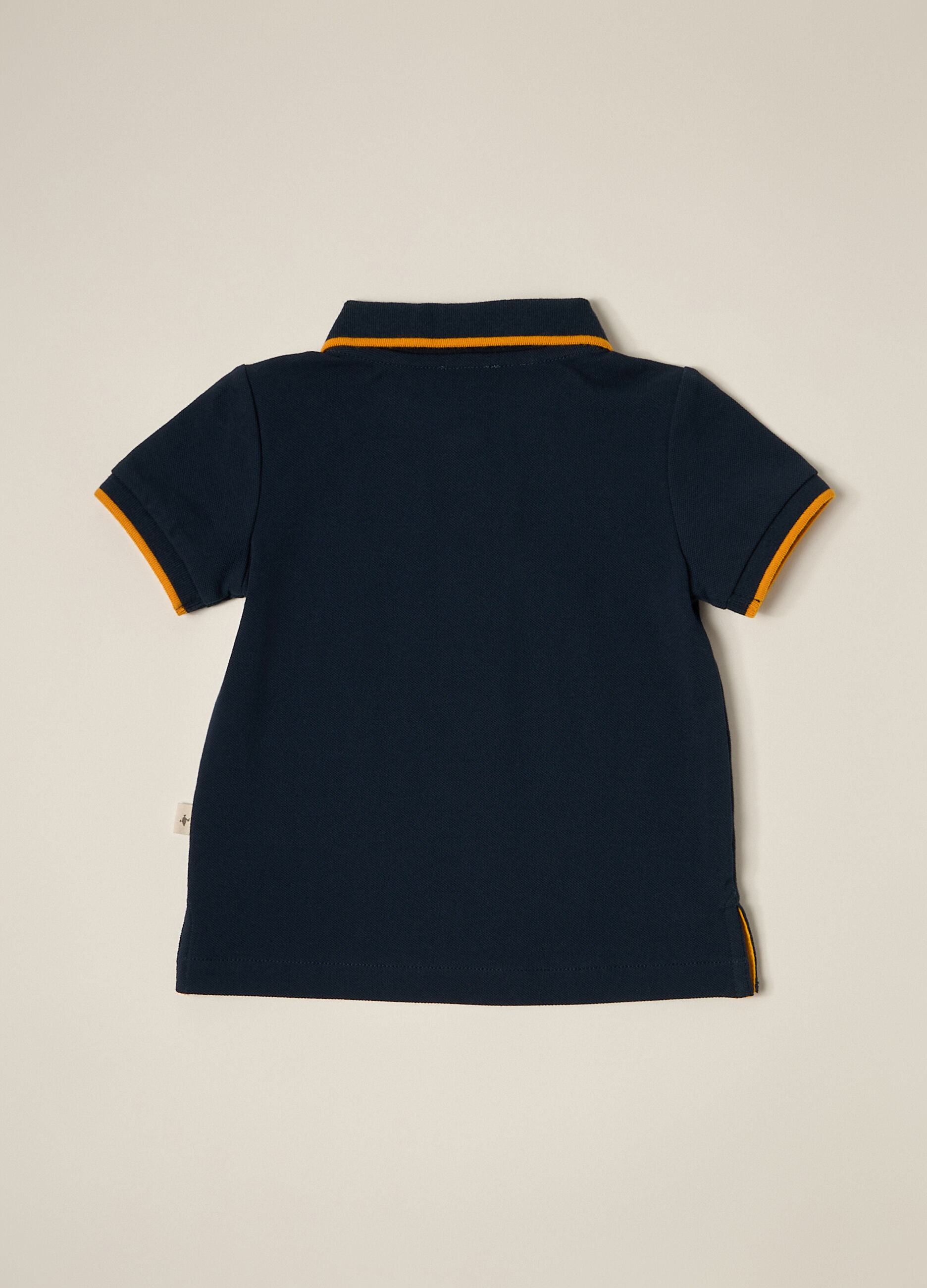 Polo piquet di cotone stretch IANA neonato_3