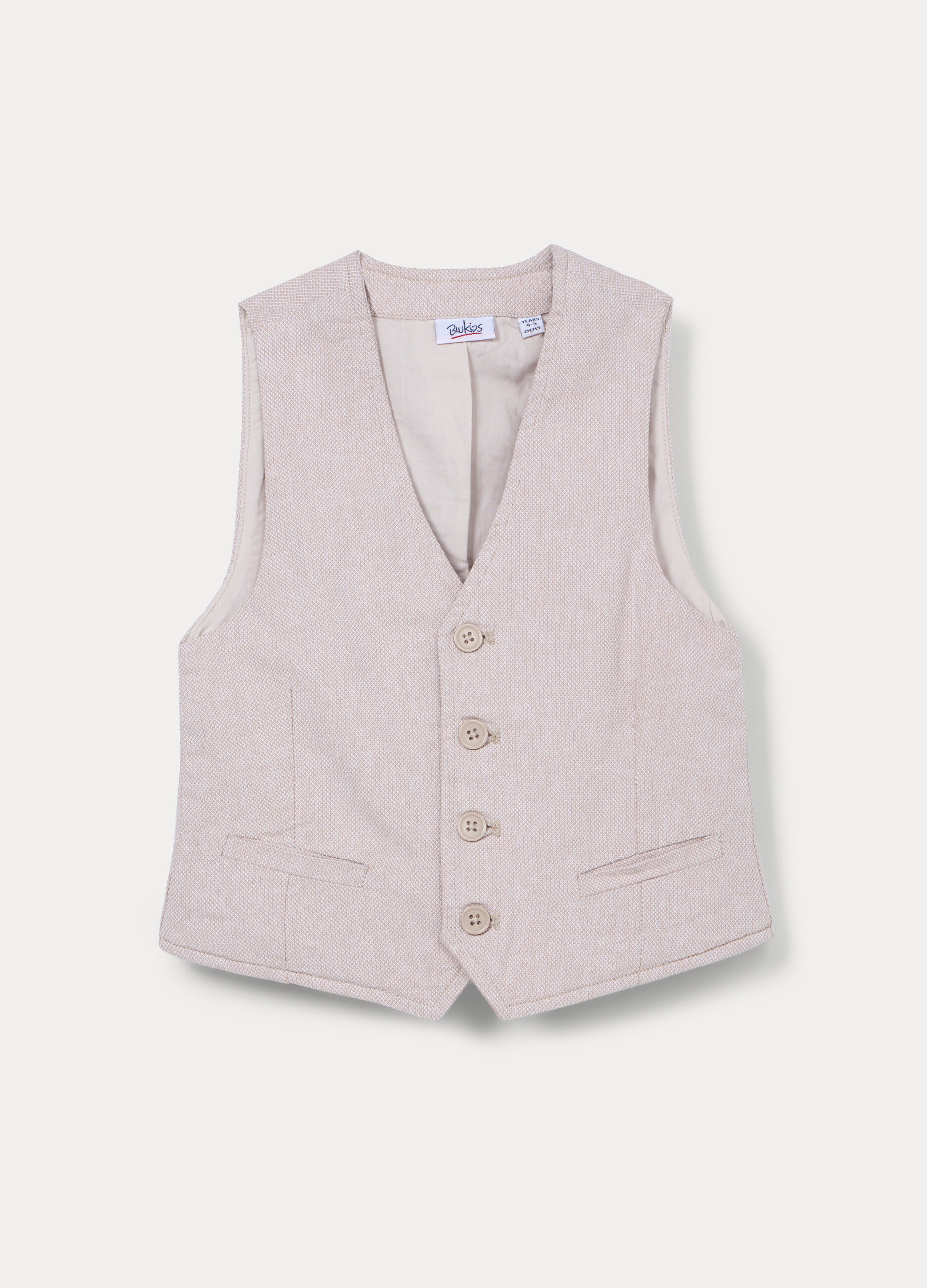 Gilet in puro cotone bambino_0