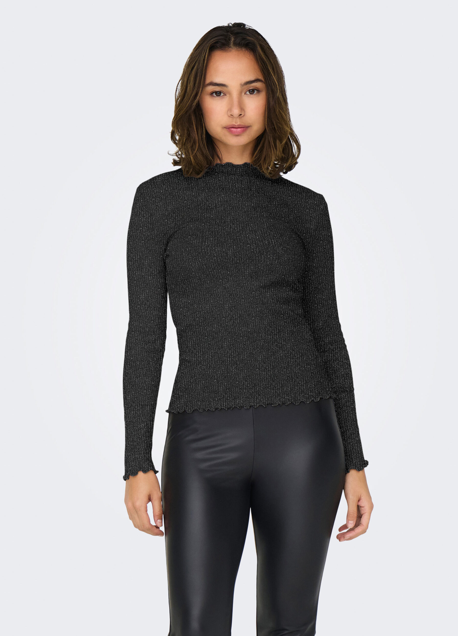 T-shirt in costina donna_0