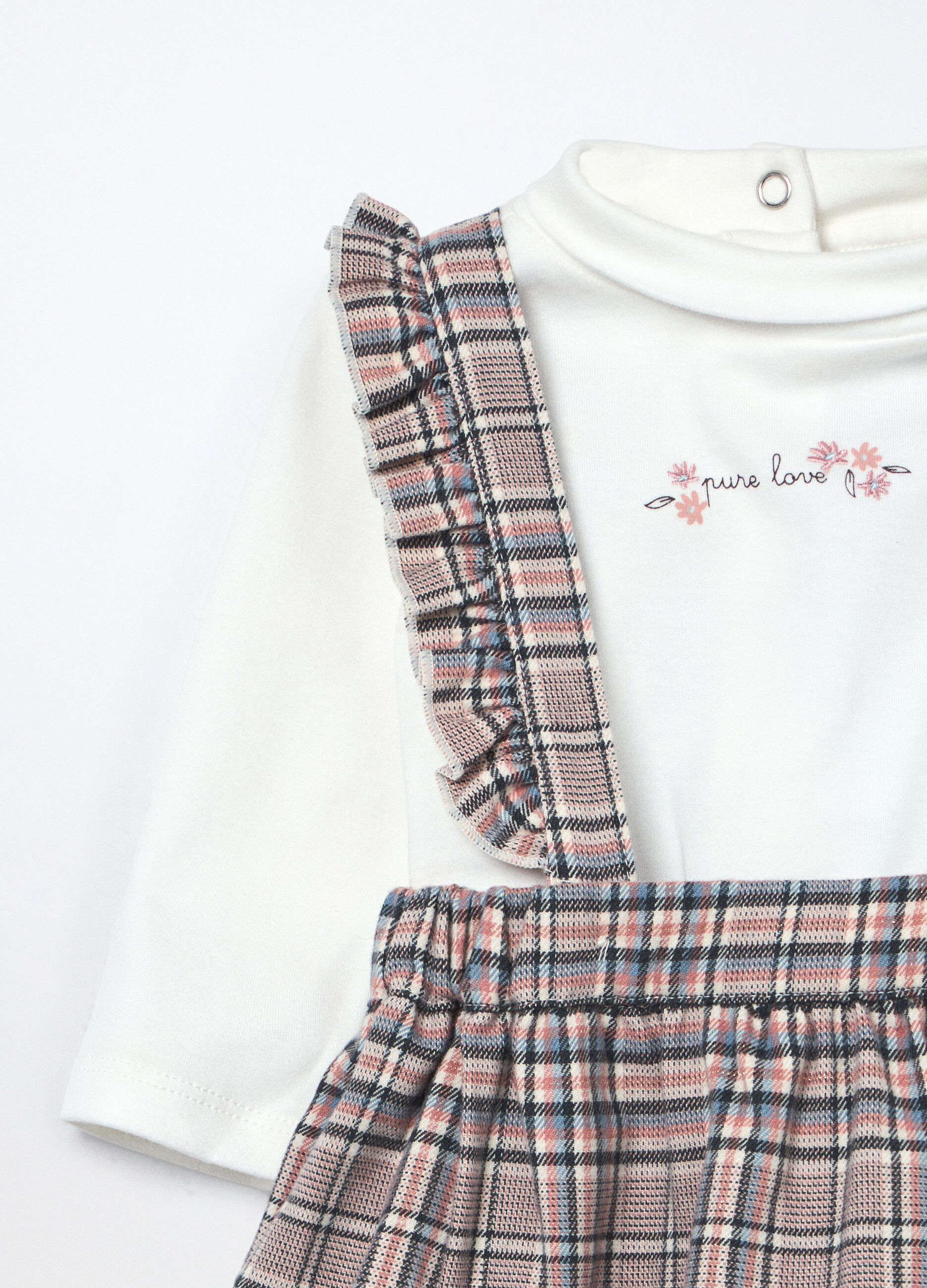 Set con gonna e t-shirt a maniche lunghe neonata_2