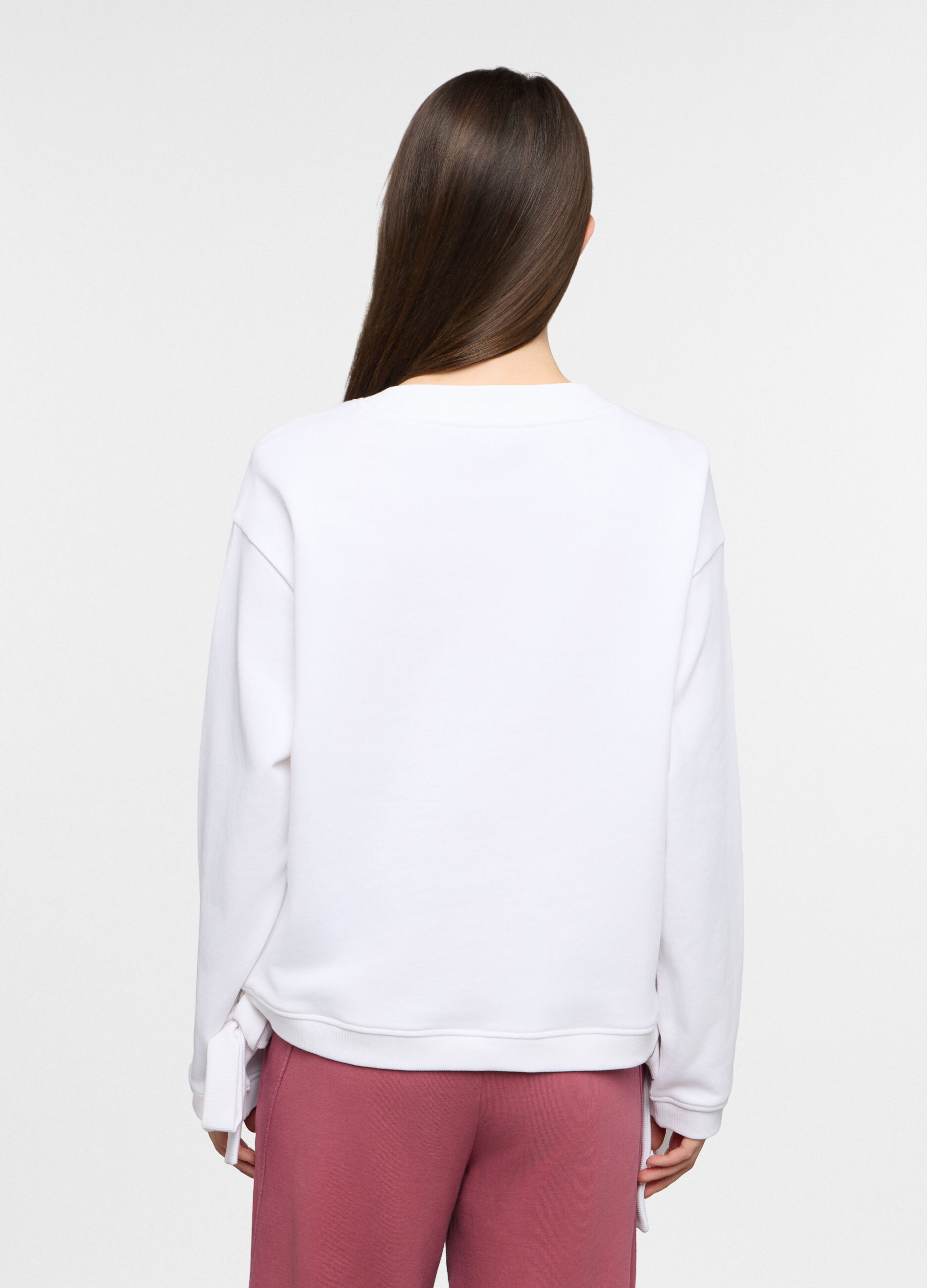 Felpa girocollo donna_1