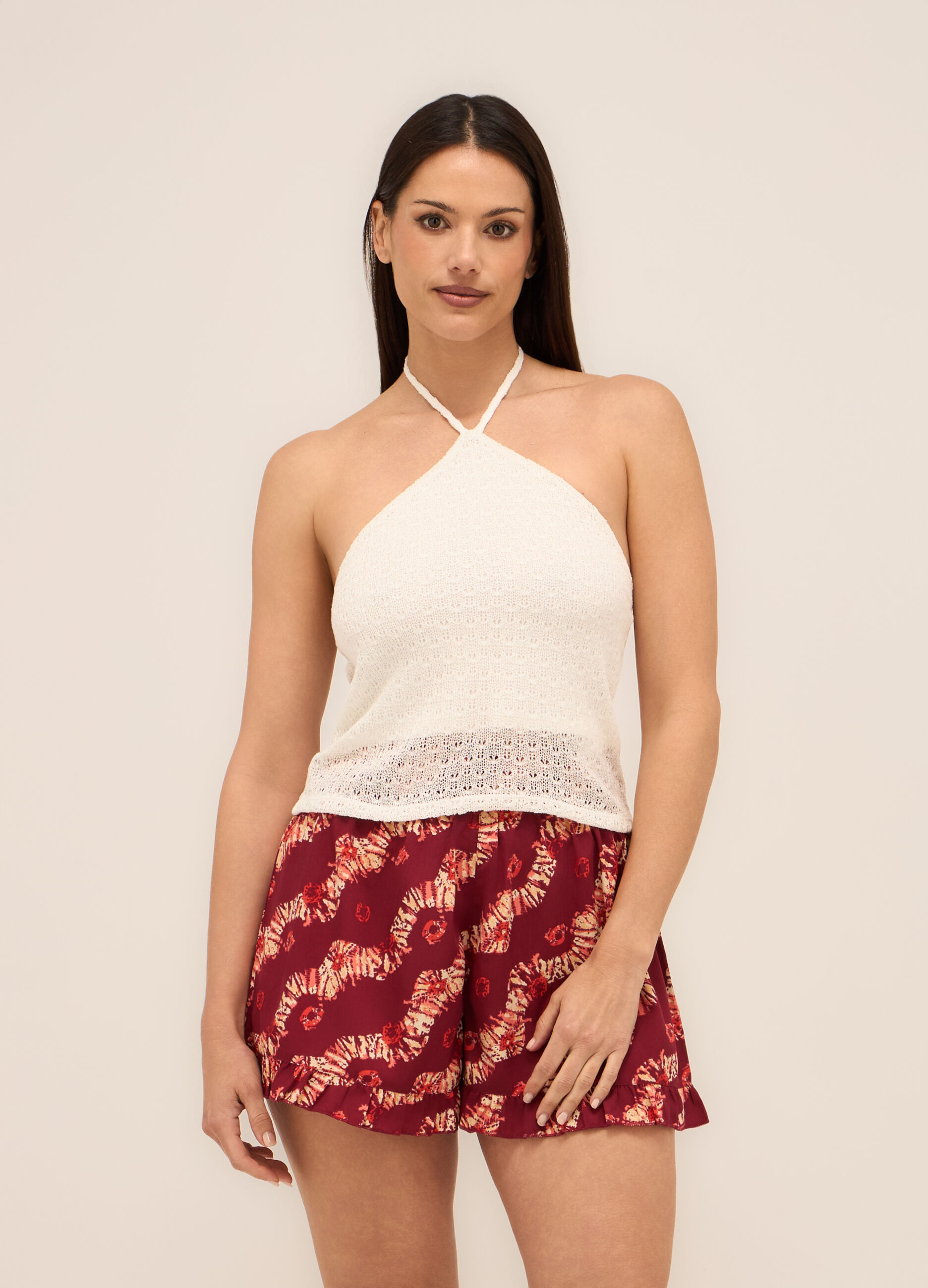 Top misto viscosa donna_0