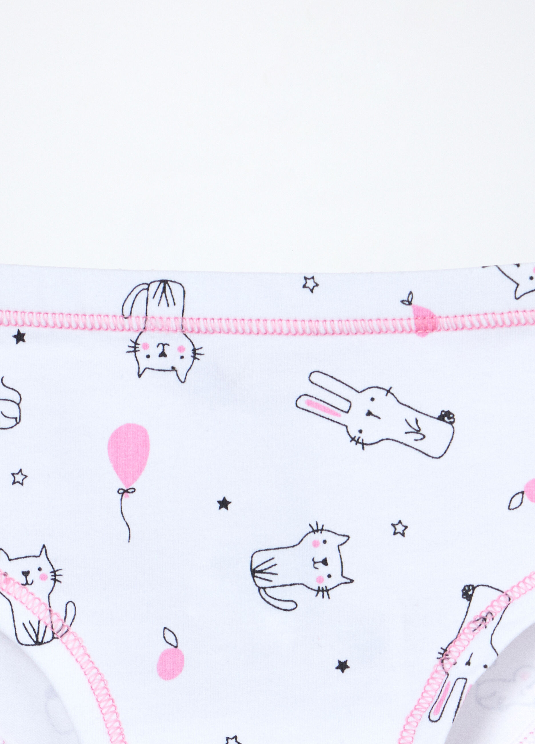 Slip in jersey di cotone stretch bambina_3