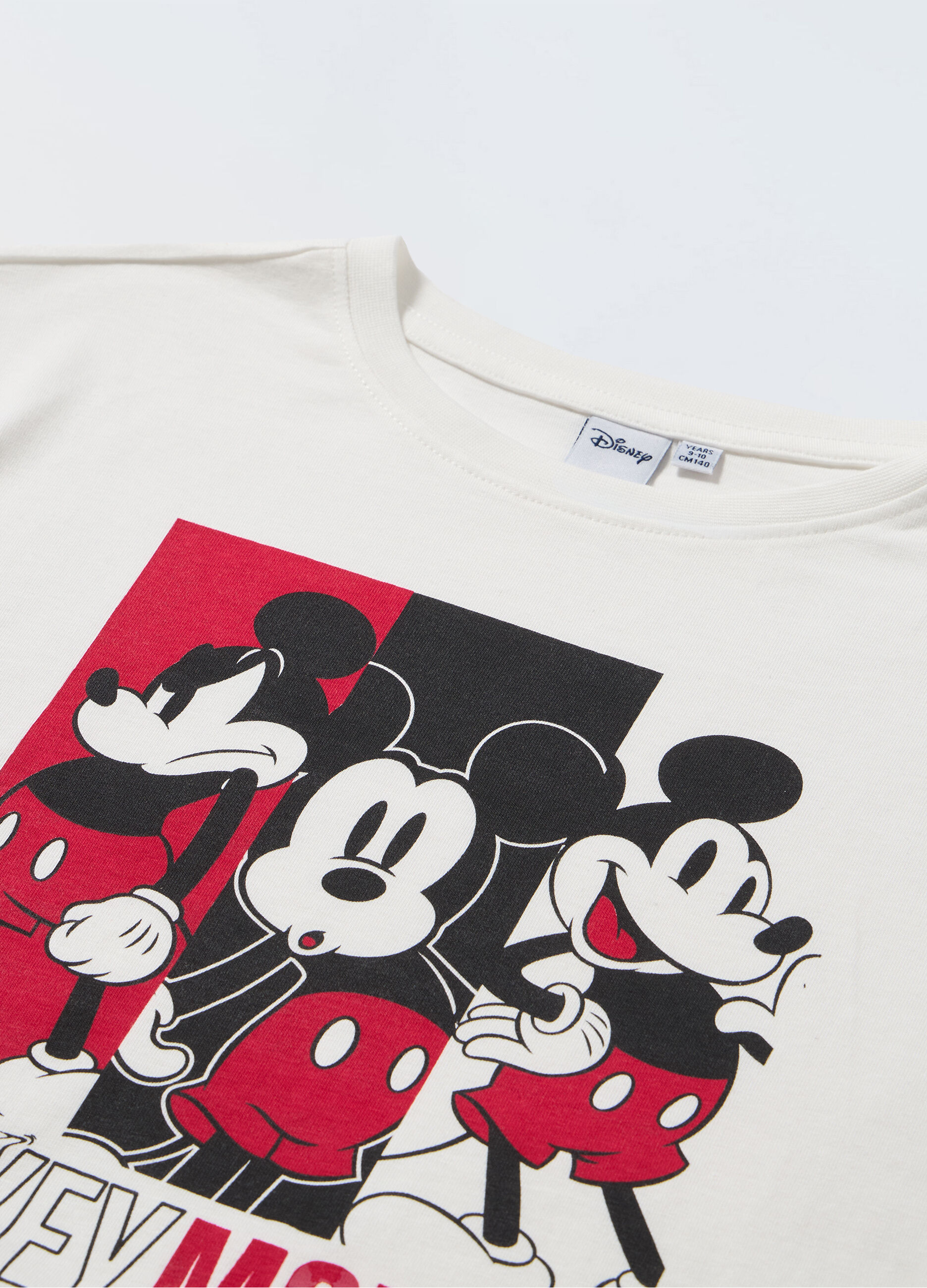 T-shirt Mickey Mouse a maniche lunghe ragazza_1