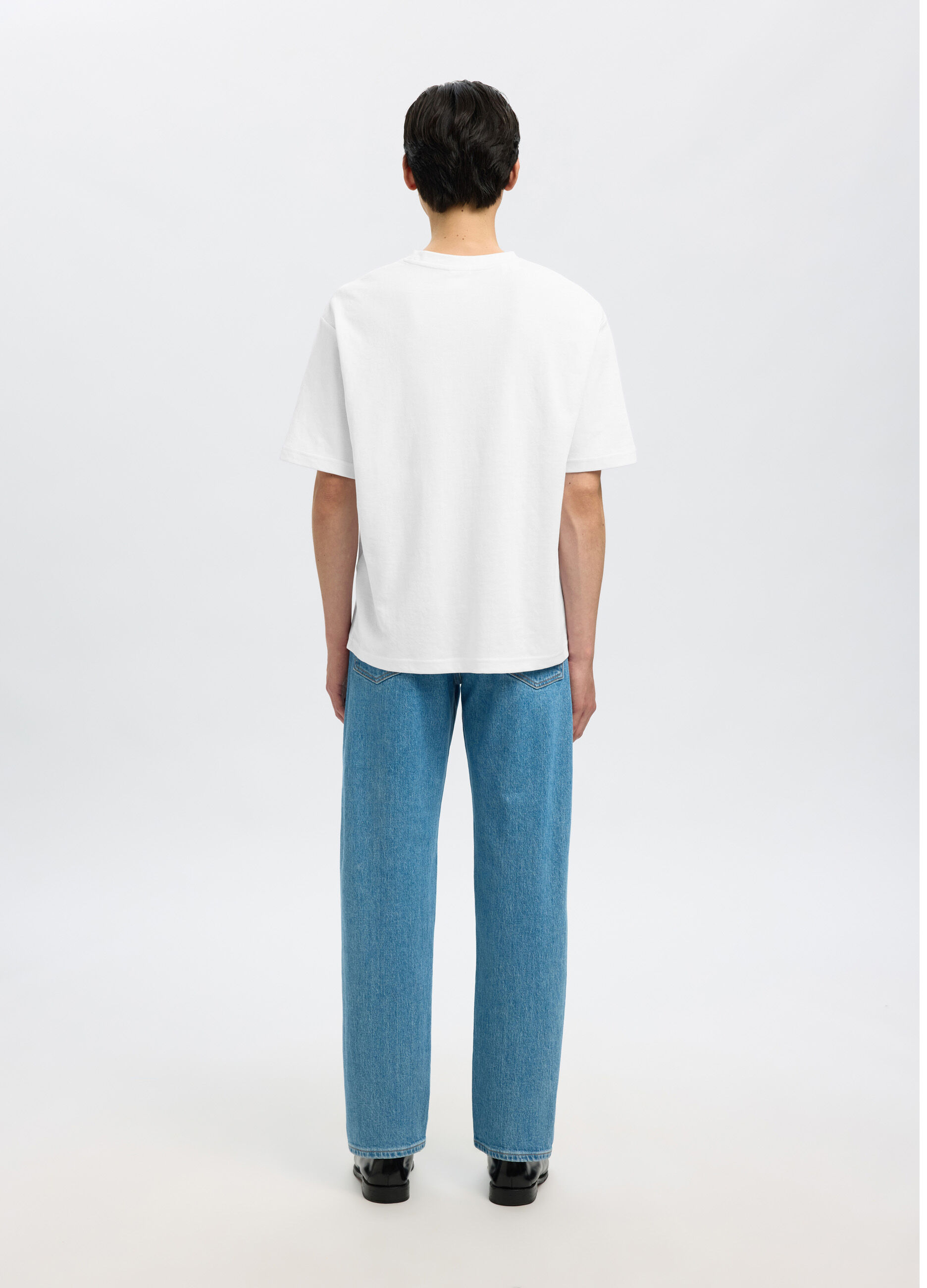 T-shirt girocollo regular fit uomo