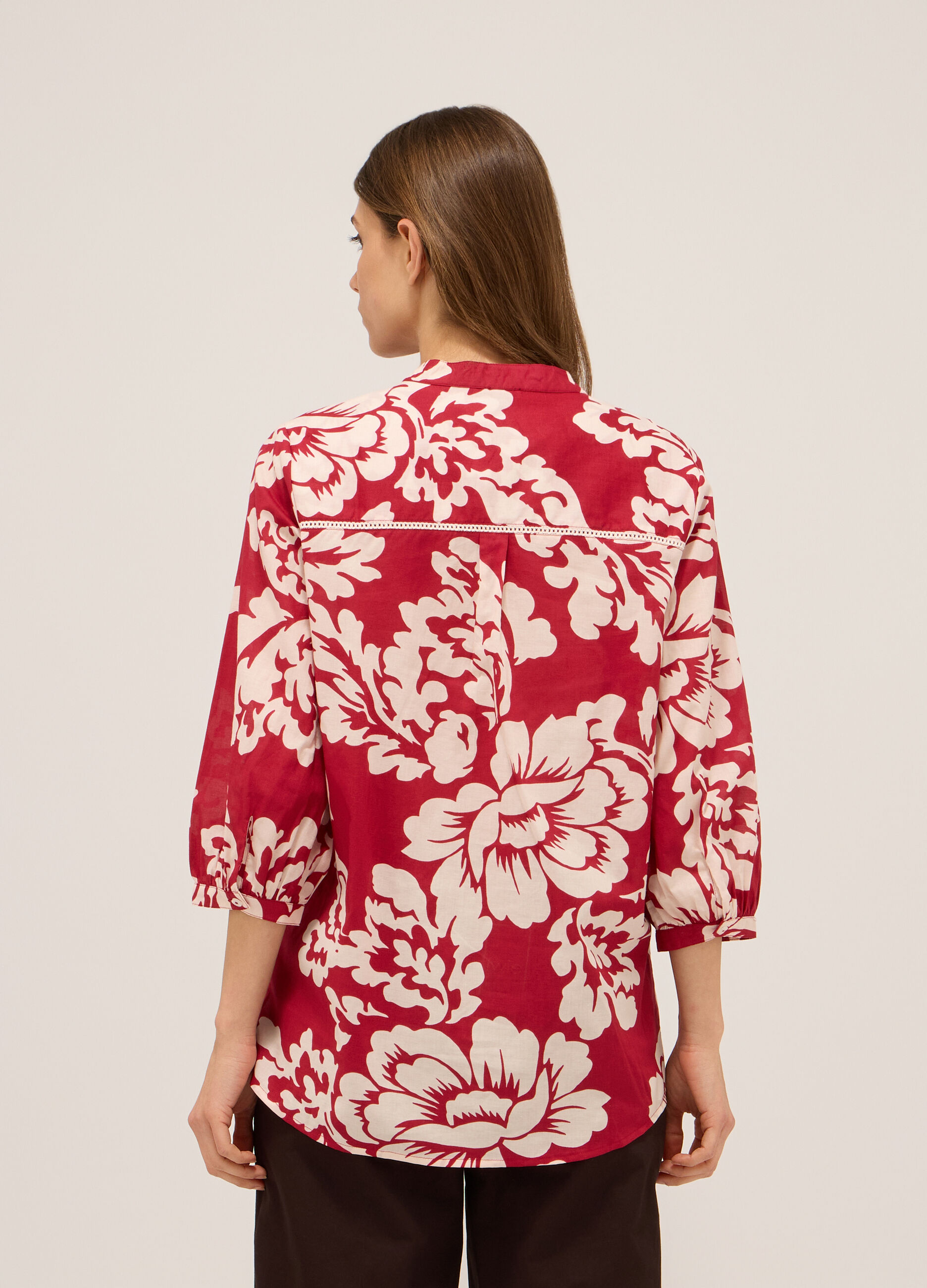 Camicia in puro cotone voile donna_1