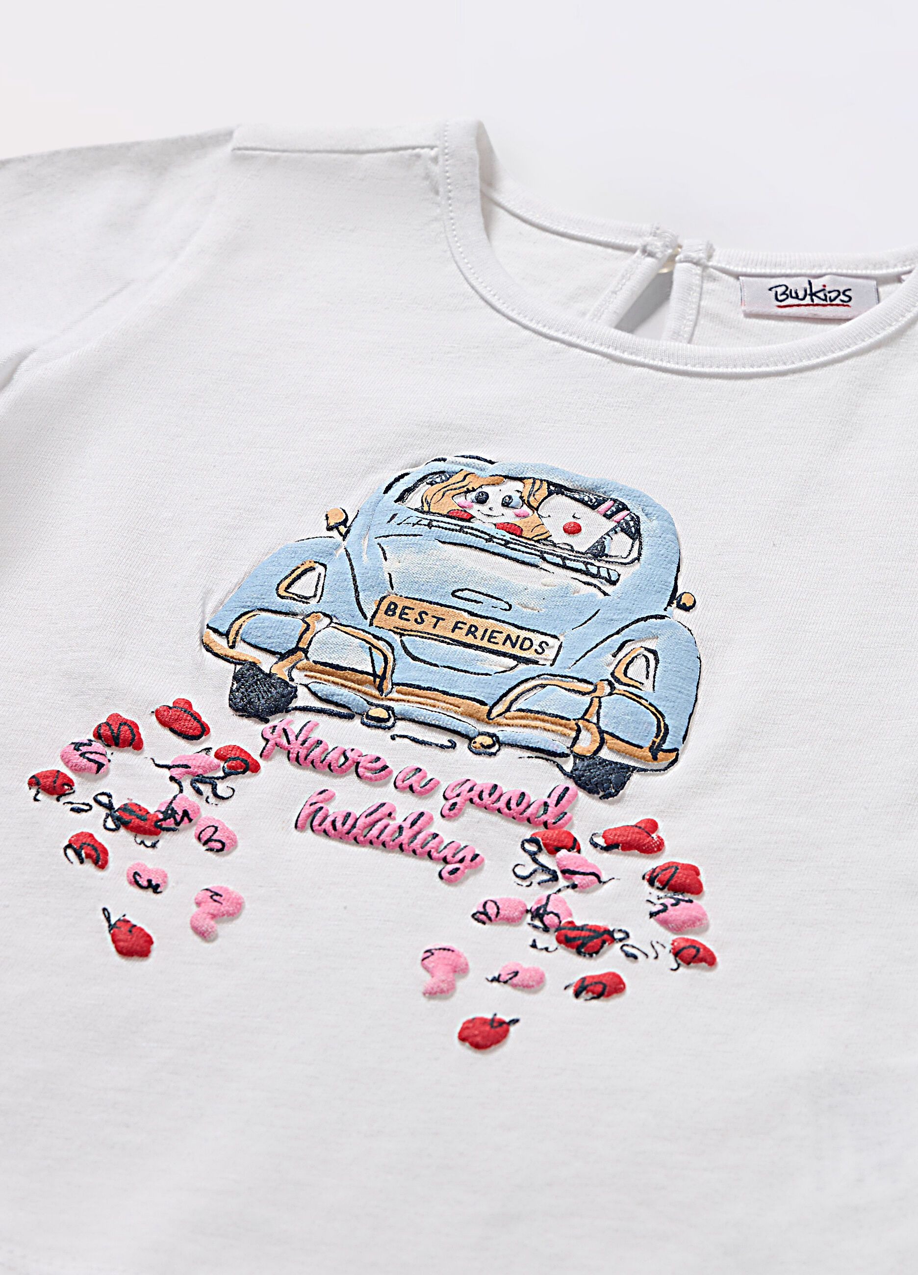 T-shirt in jersey di puro cotone neonata_1