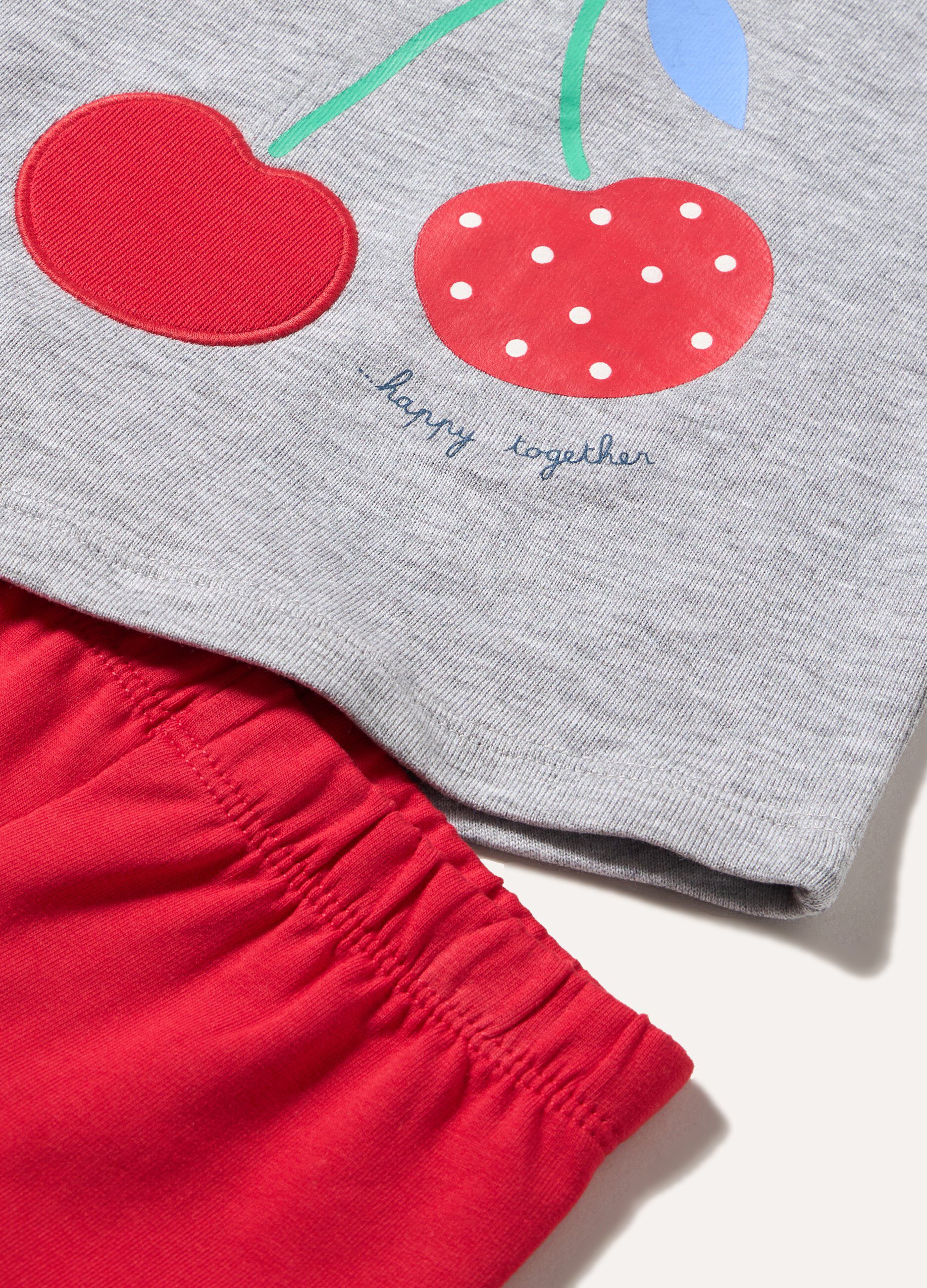 Jogging set in felpa di cotone neonata_1