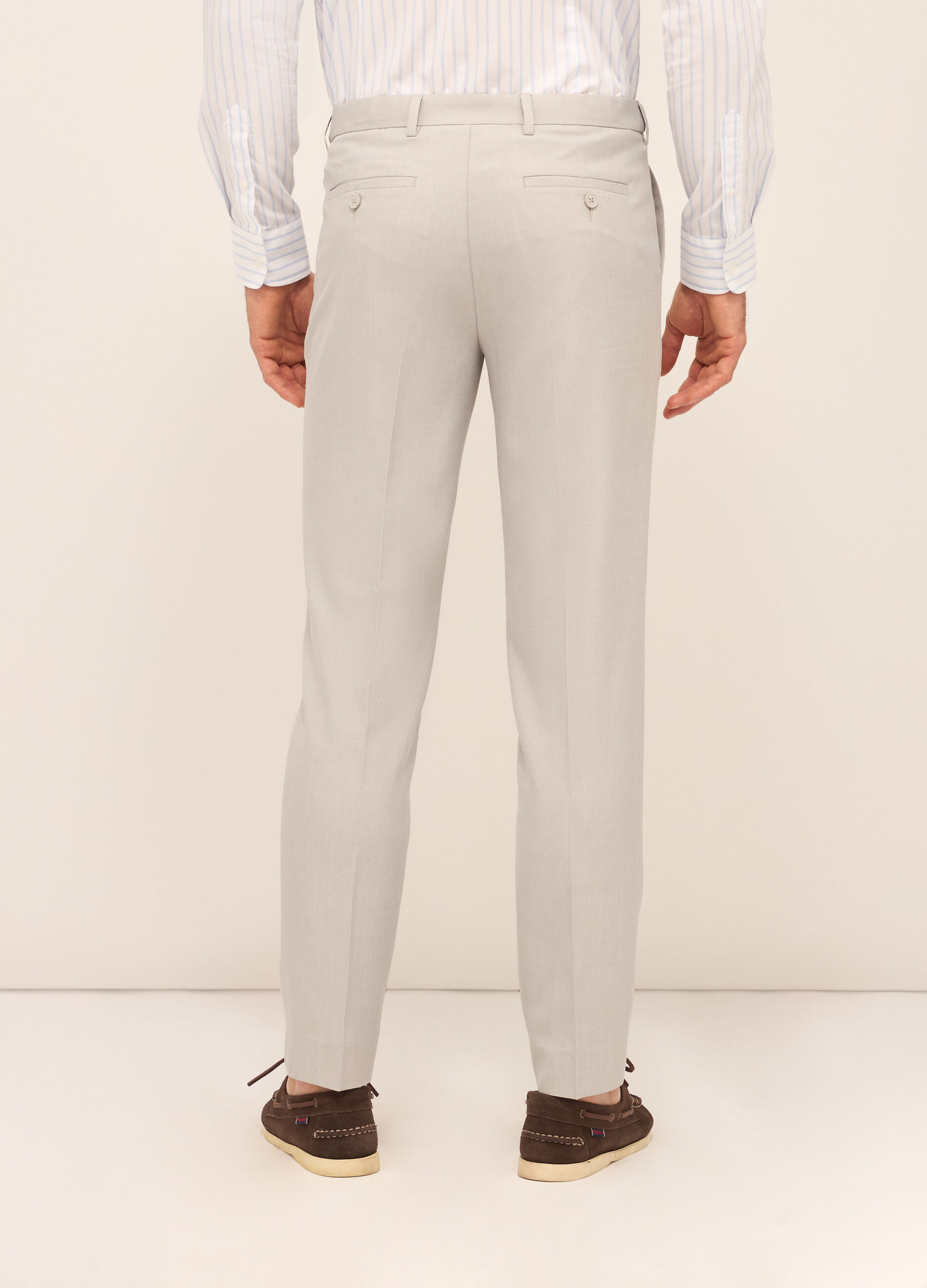 Pantaloni classici regular fit uomo_1