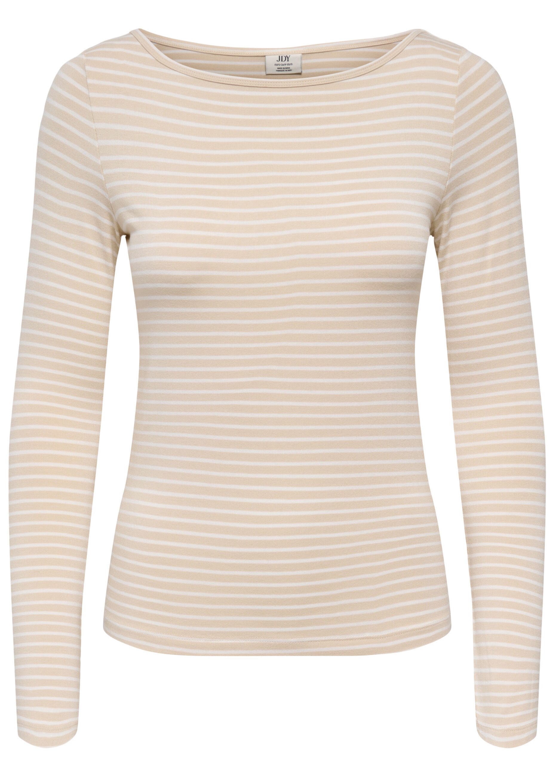 Top regular fit con scollo a barca_5