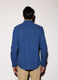 Camicia regular fit in misto cotone con micromotivo uomo_1