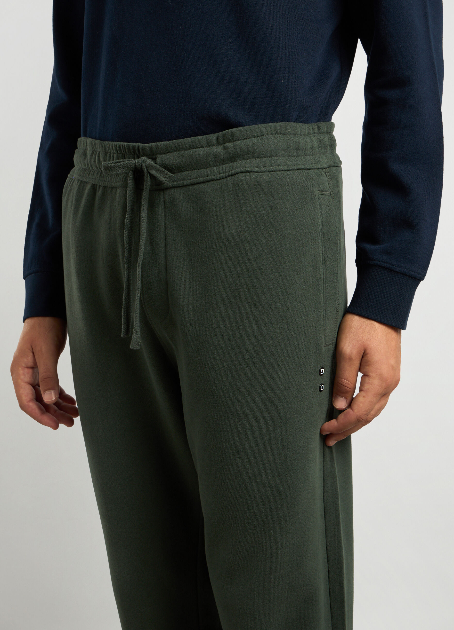 Joggers regular fit in cotone uomo_2